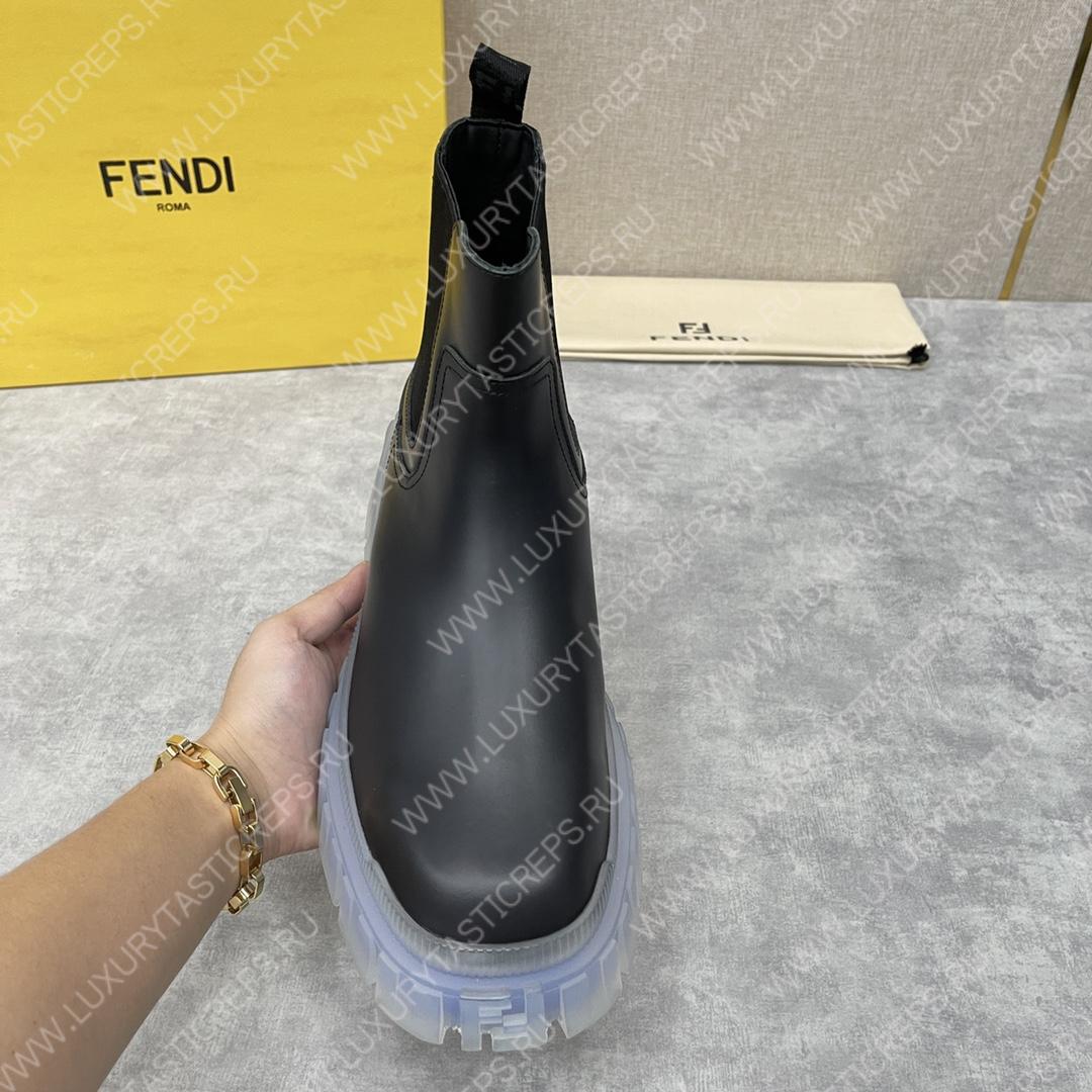 F**di chelsea boots black 7u1446