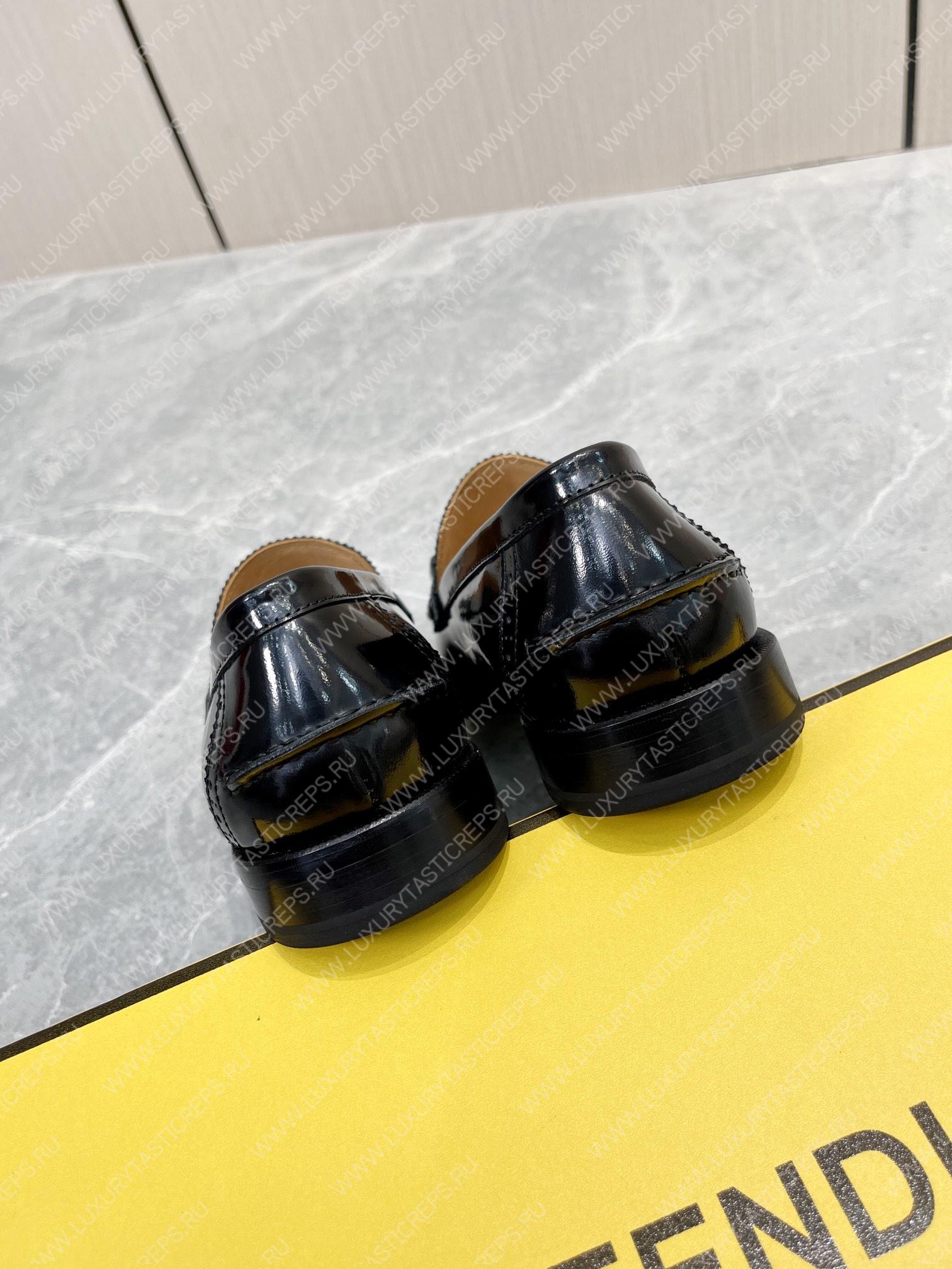 F**di o’lock driving loafers black 7d1561a