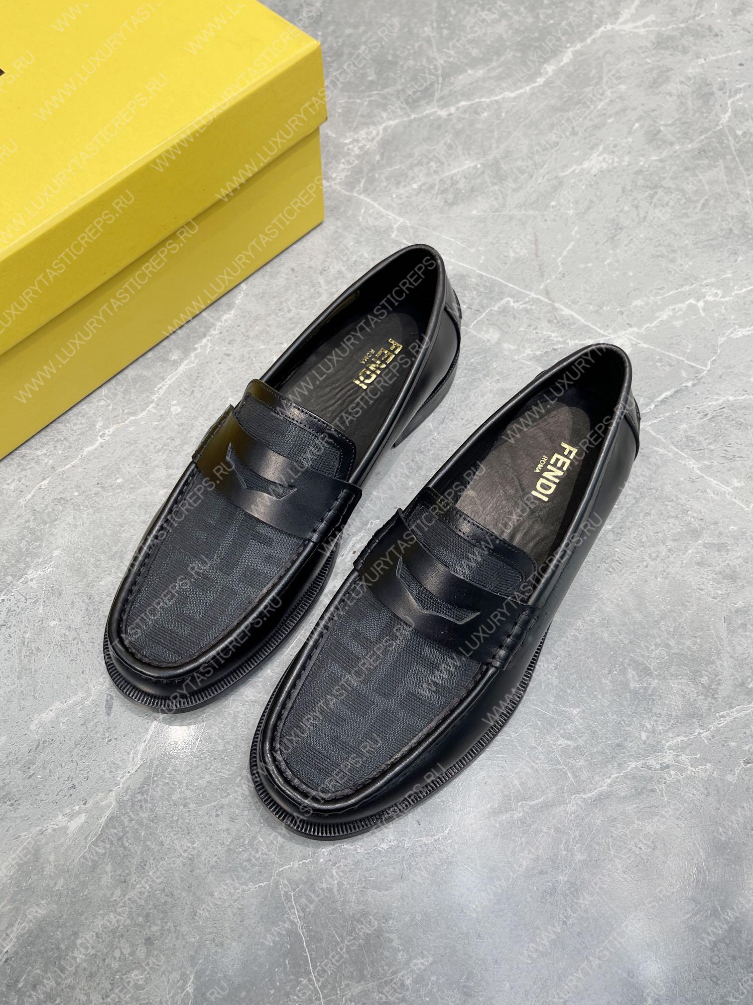 F**di o’clock loafers black 7d1550ajzff0r7r