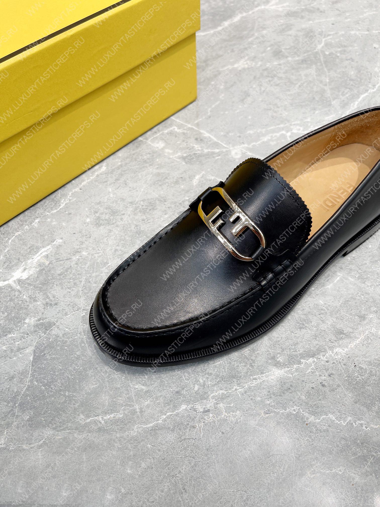 F**di loafers black 7d1546ak1uf0abb