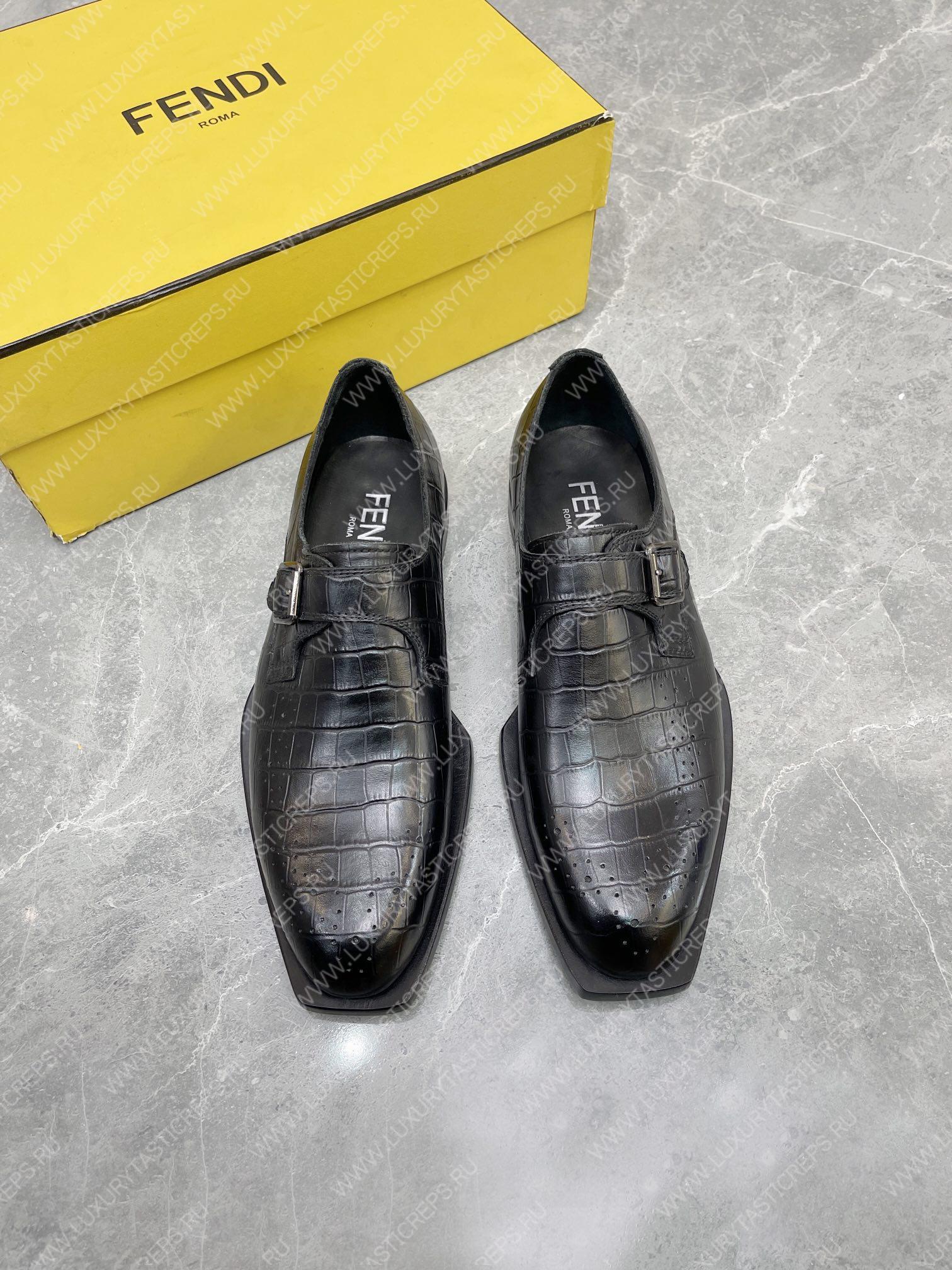 F**di loafers black 723176