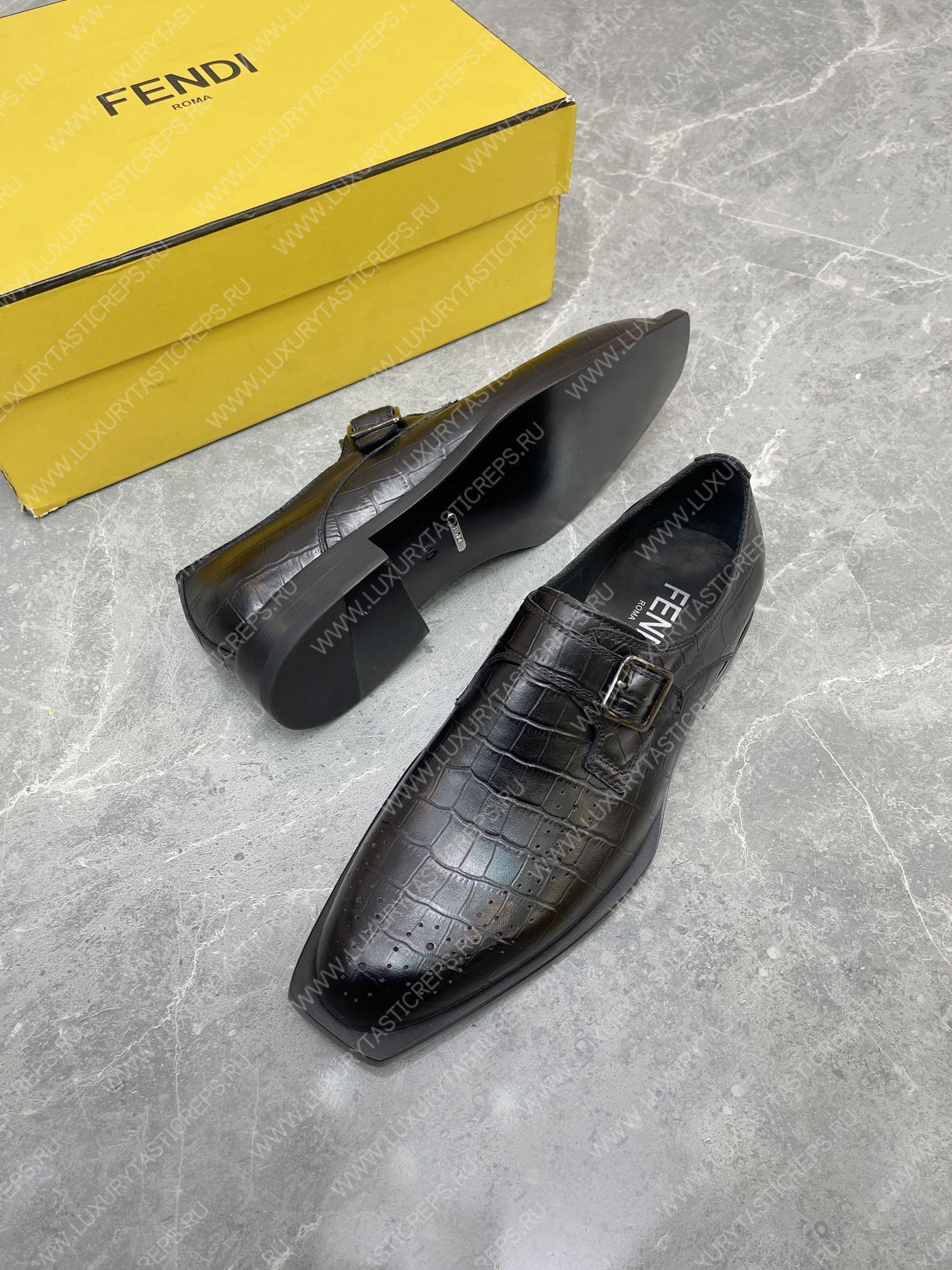 F**di loafers black 723176