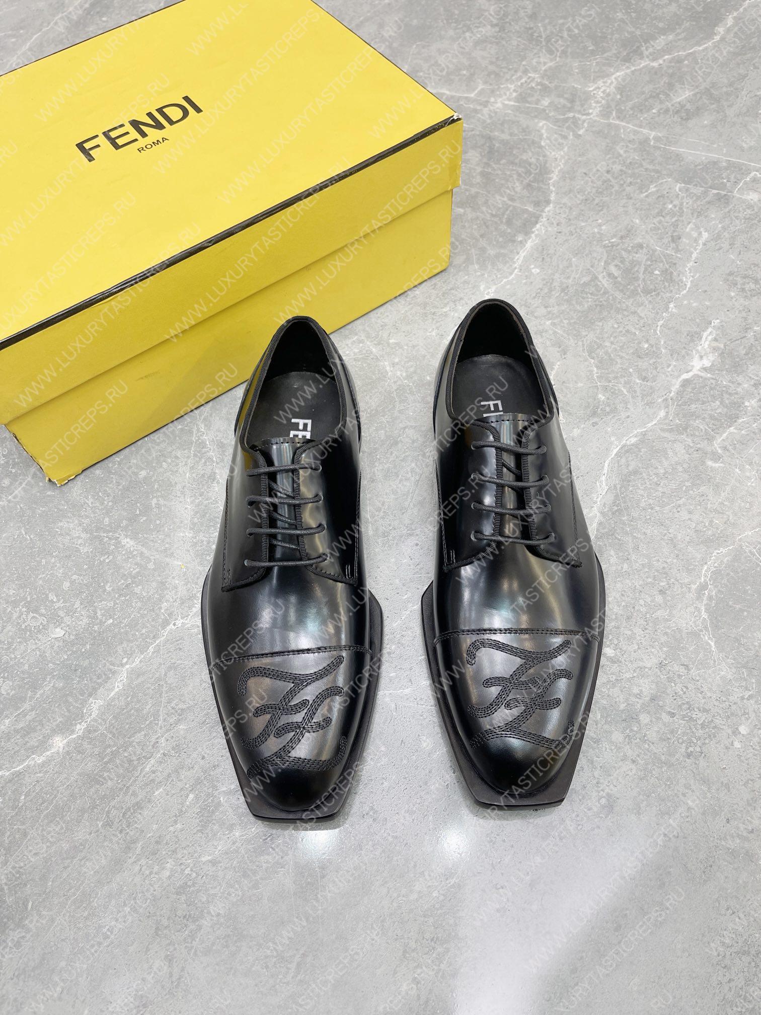 F**di loafers black 723176