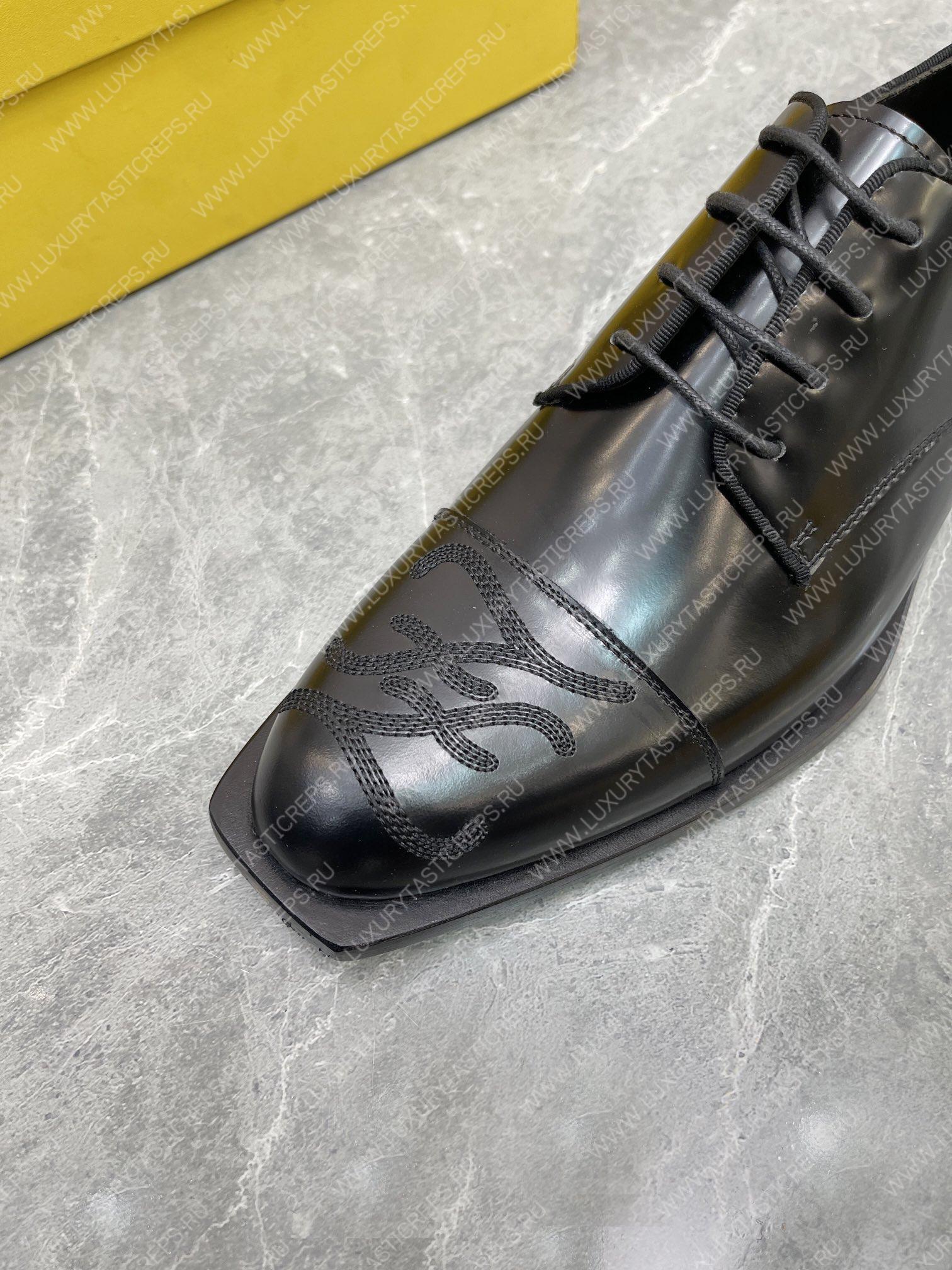 F**di loafers black 723176