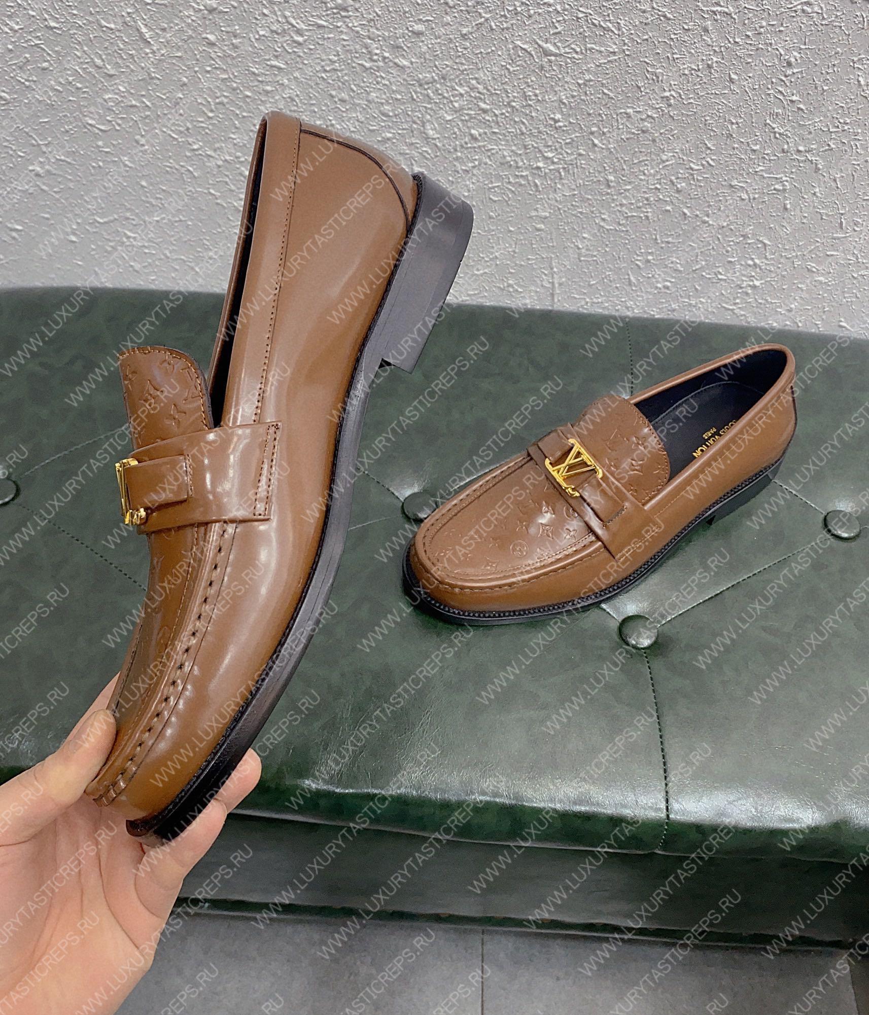 l**is V*t*n major loafer brown 1aamyp