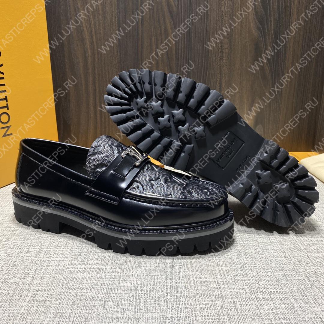 l**is V*t*n major loafer black 1abffv