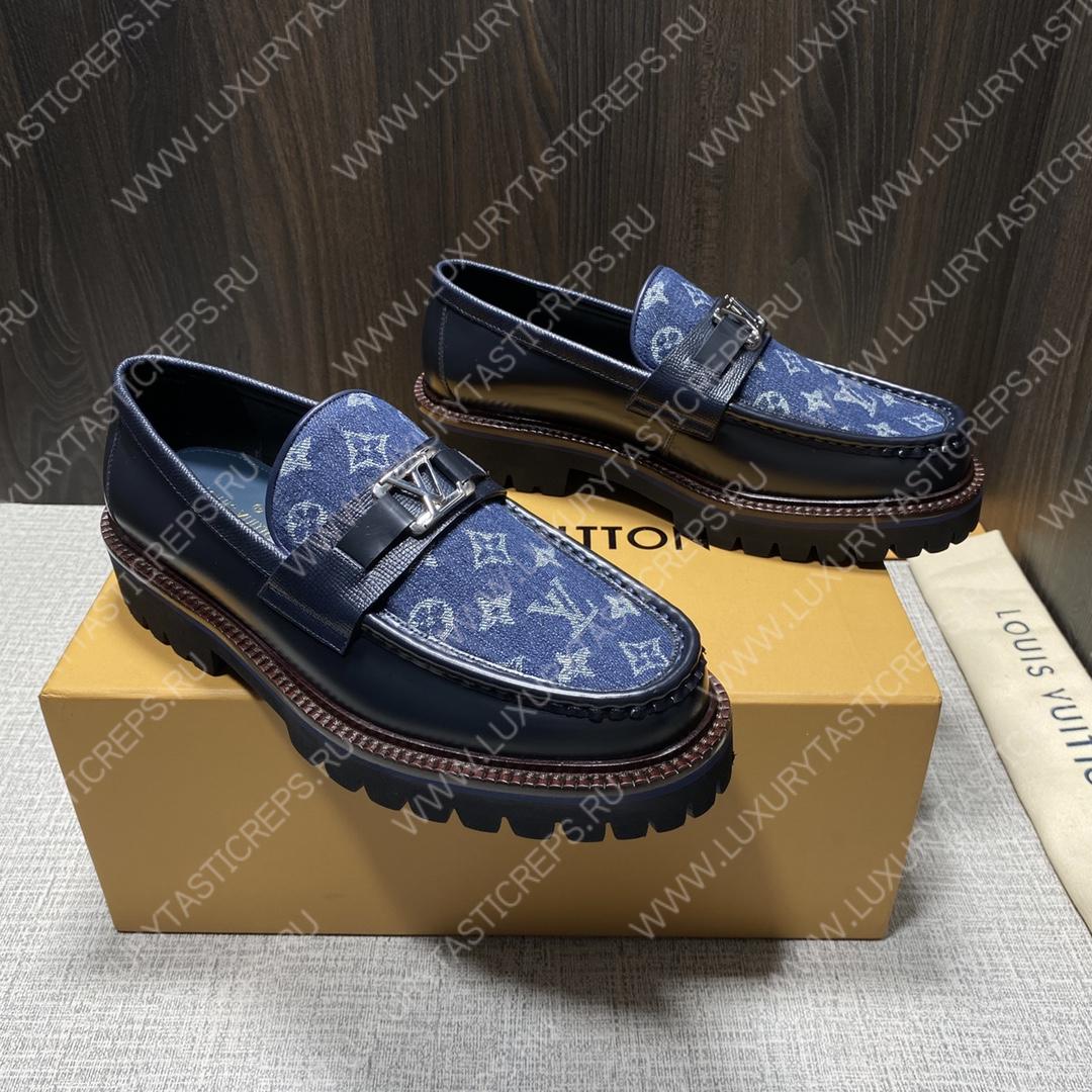 l**is V*t*n major loafer blue 1a8yjz