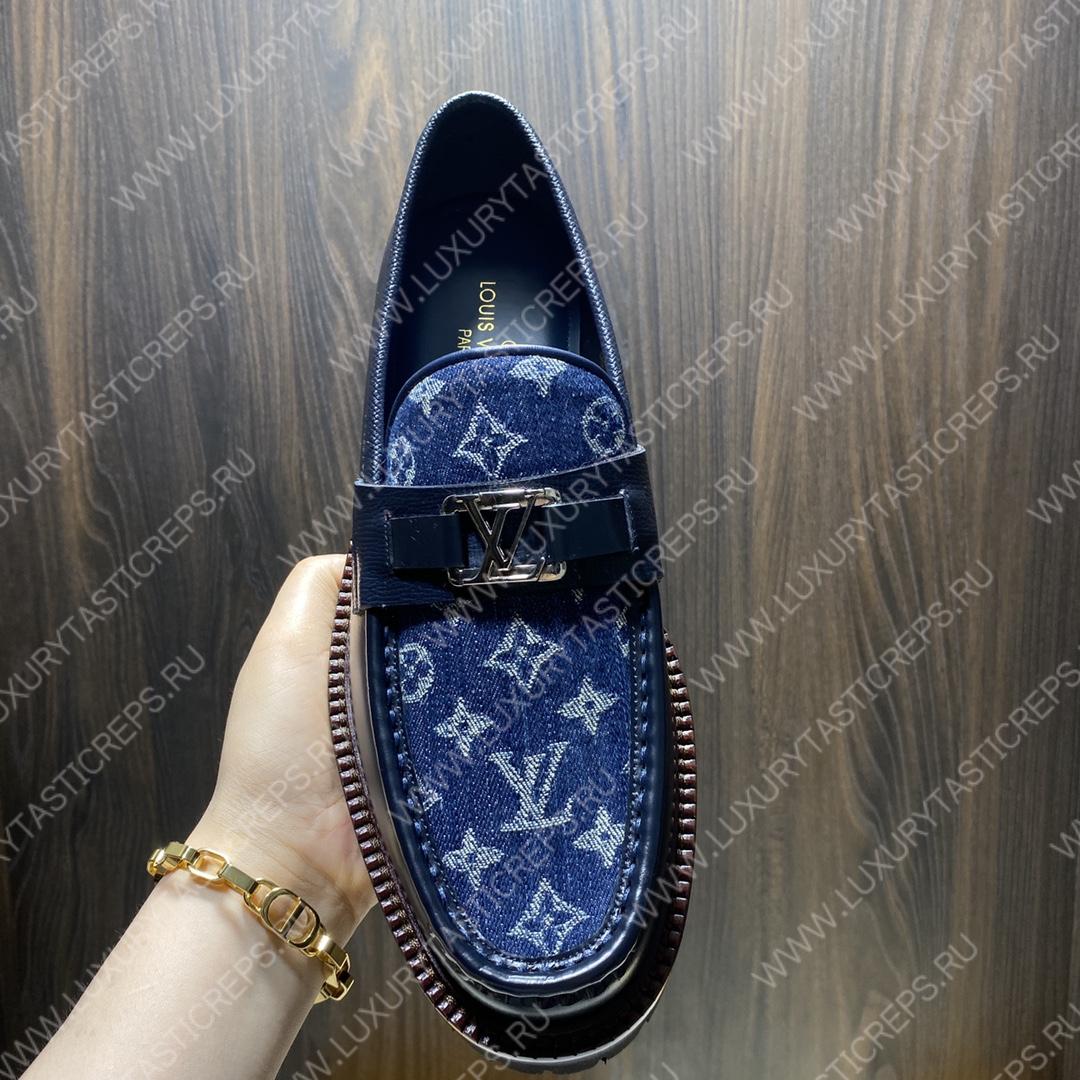 l**is V*t*n major loafer blue 1a8yjz