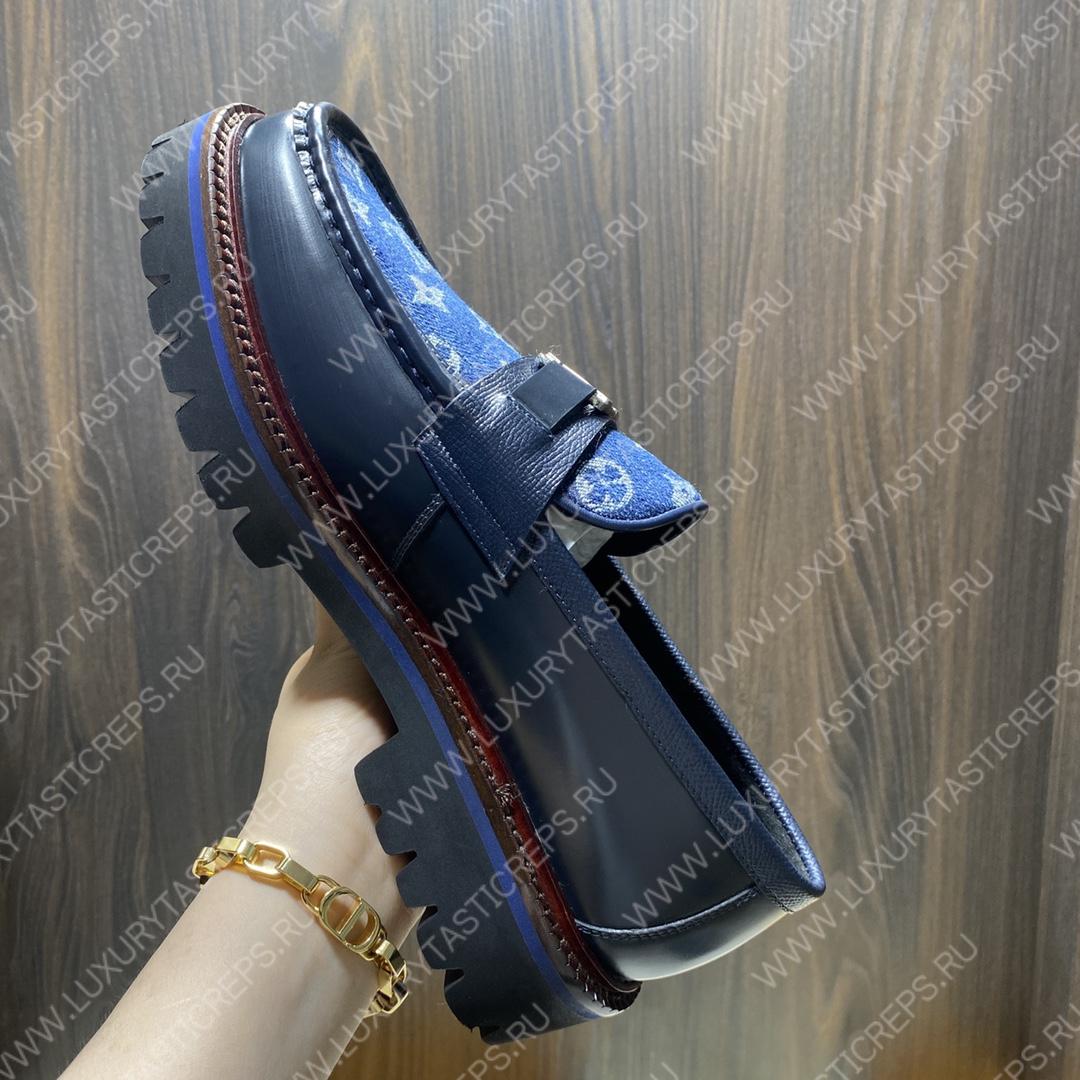 l**is V*t*n major loafer blue 1a8yjz