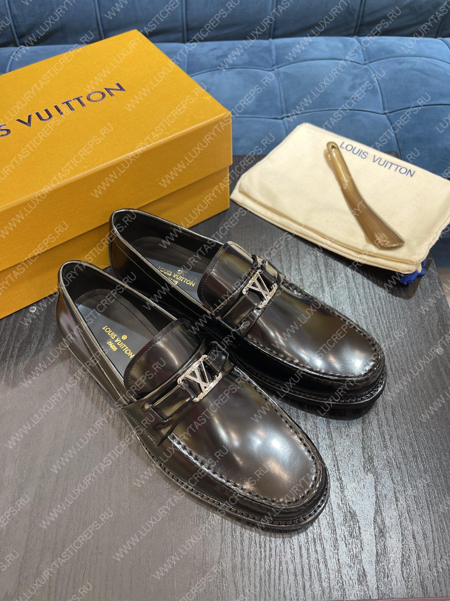 L**is vitton major loafer dark brown 1a7vzf