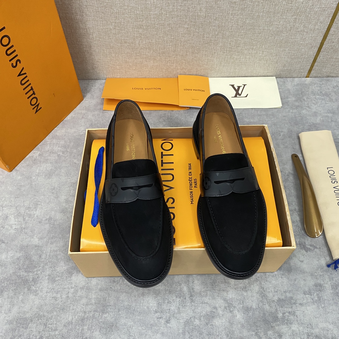 l**is V*t*n flex loafer black/grey 1a9hpp
