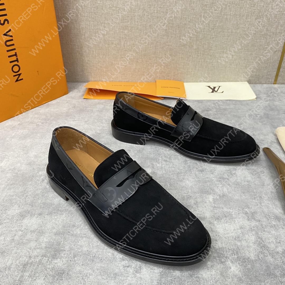 l**is V*t*n flex loafer black/grey 1a9hpp
