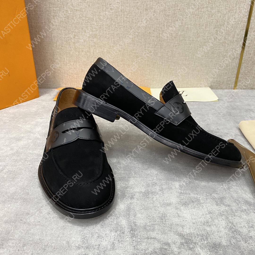 l**is V*t*n flex loafer black/grey 1a9hpp