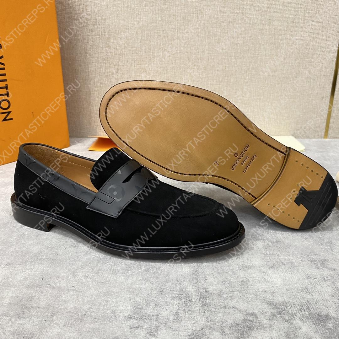l**is V*t*n flex loafer black/grey 1a9hpp