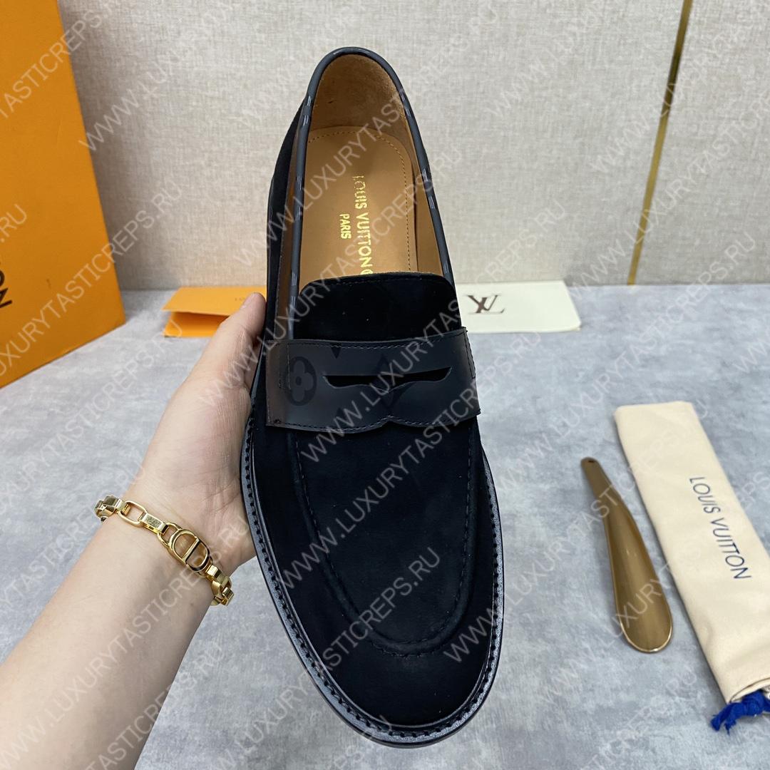 l**is V*t*n flex loafer black/grey 1a9hpp
