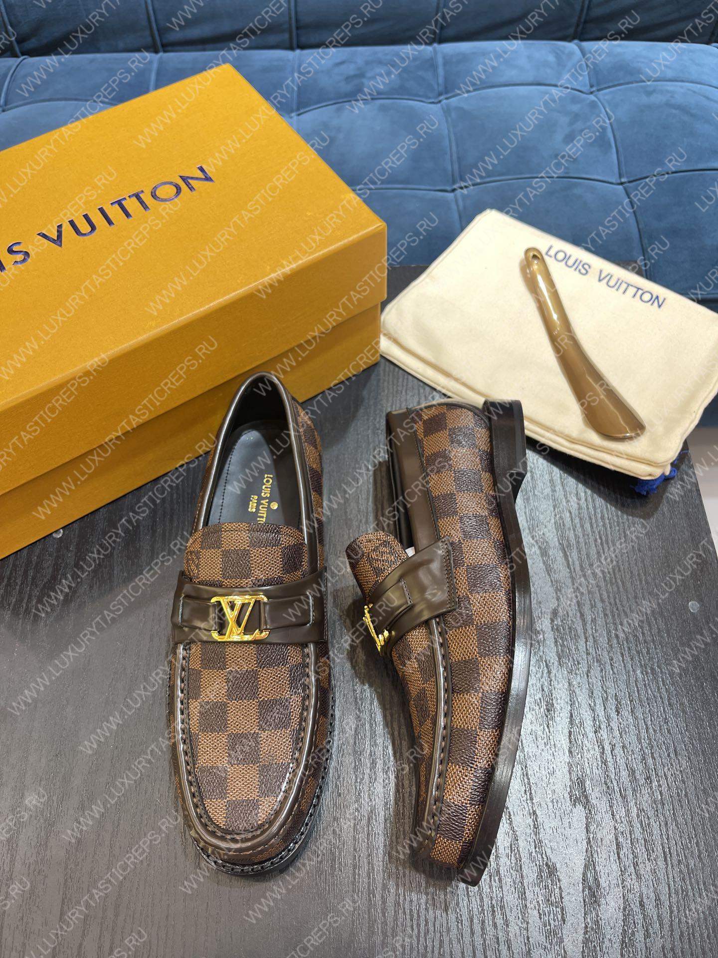 l**is V*t*n major loafer light and dark brown 1abfiv