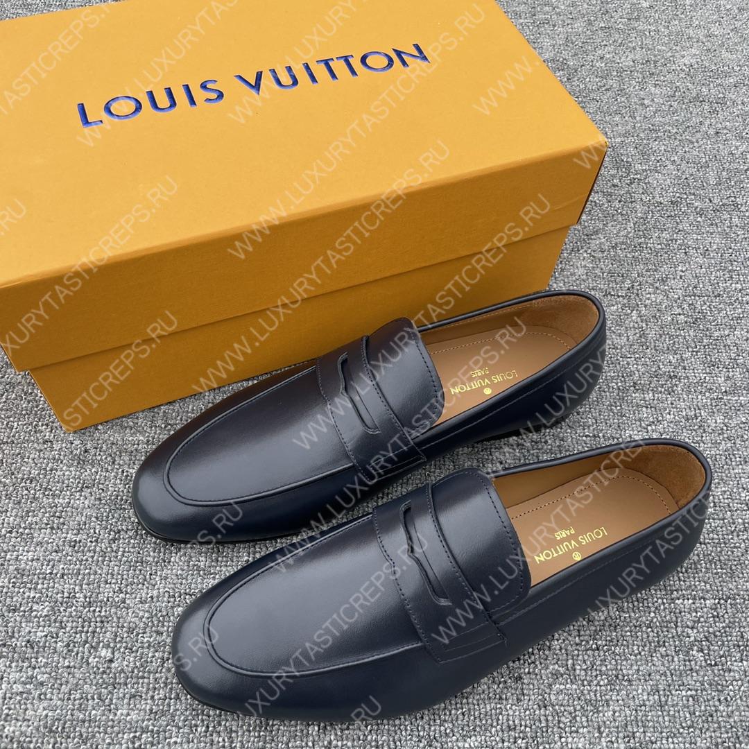 l**is V*t*n lv glove loafer black 1a9a9w