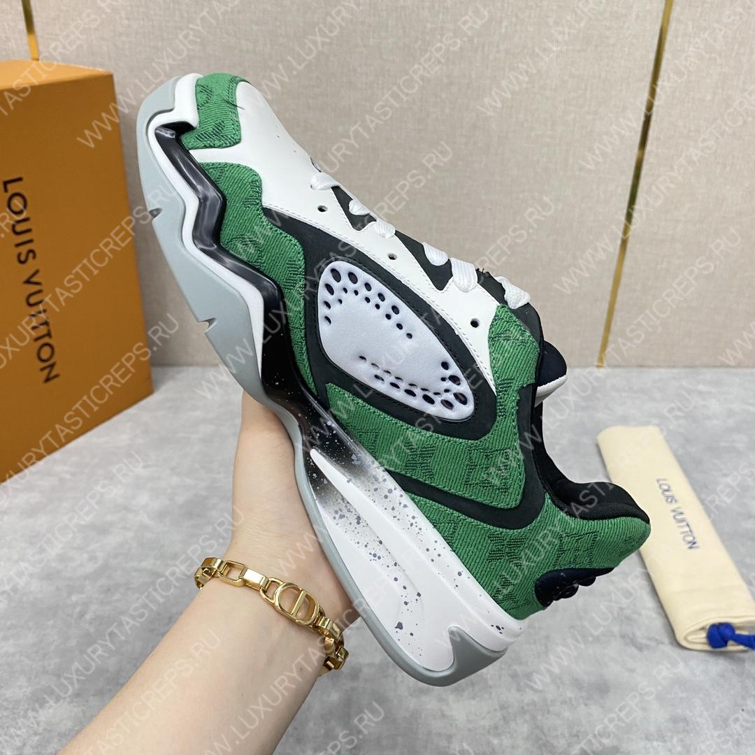 l**is V*t*n trainer sneaker green/white 4508746