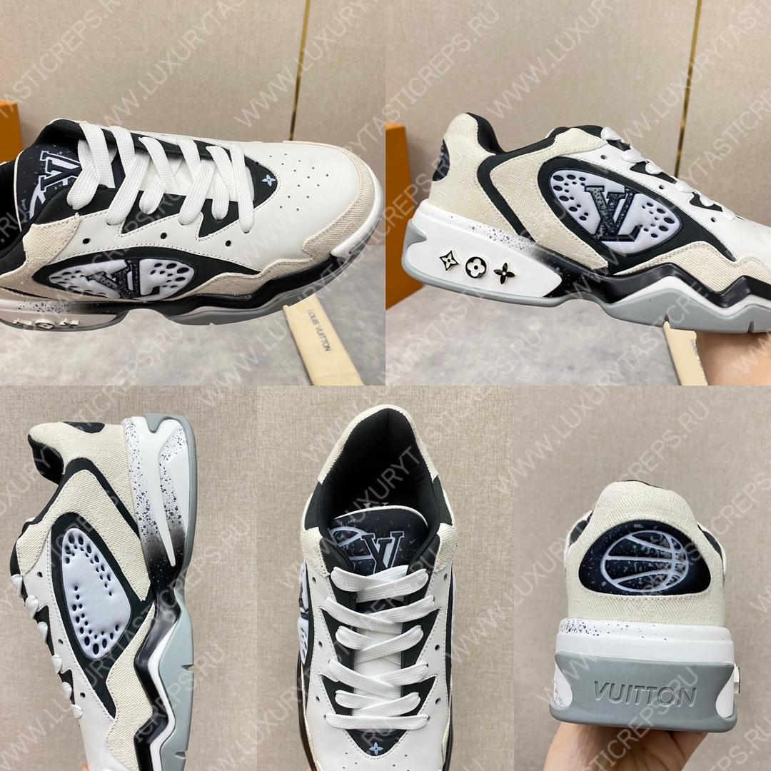 l**is V*t*n trainer sneaker white/black 4508213