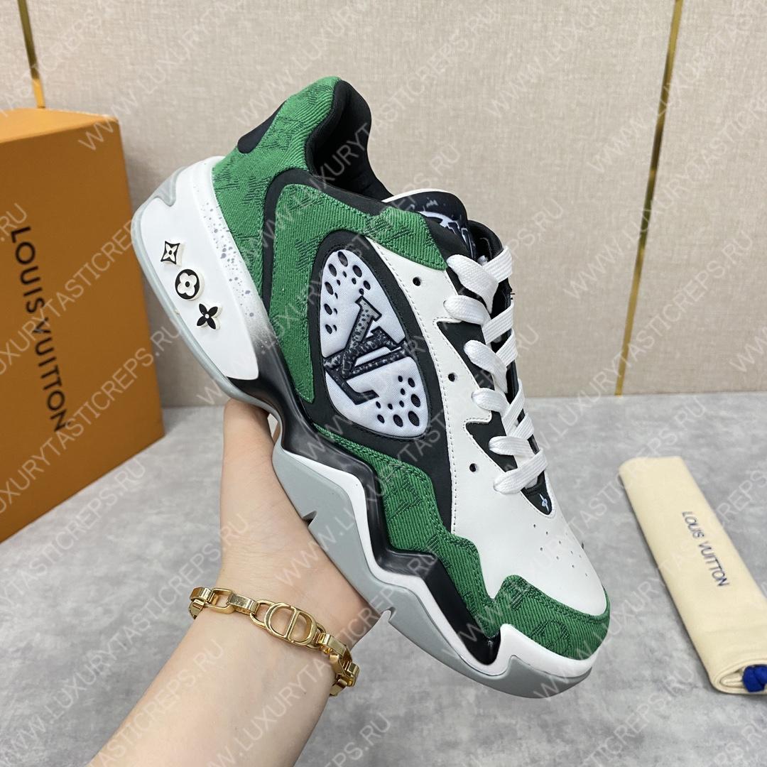 l**is V*t*n trainer sneaker green/white 454536