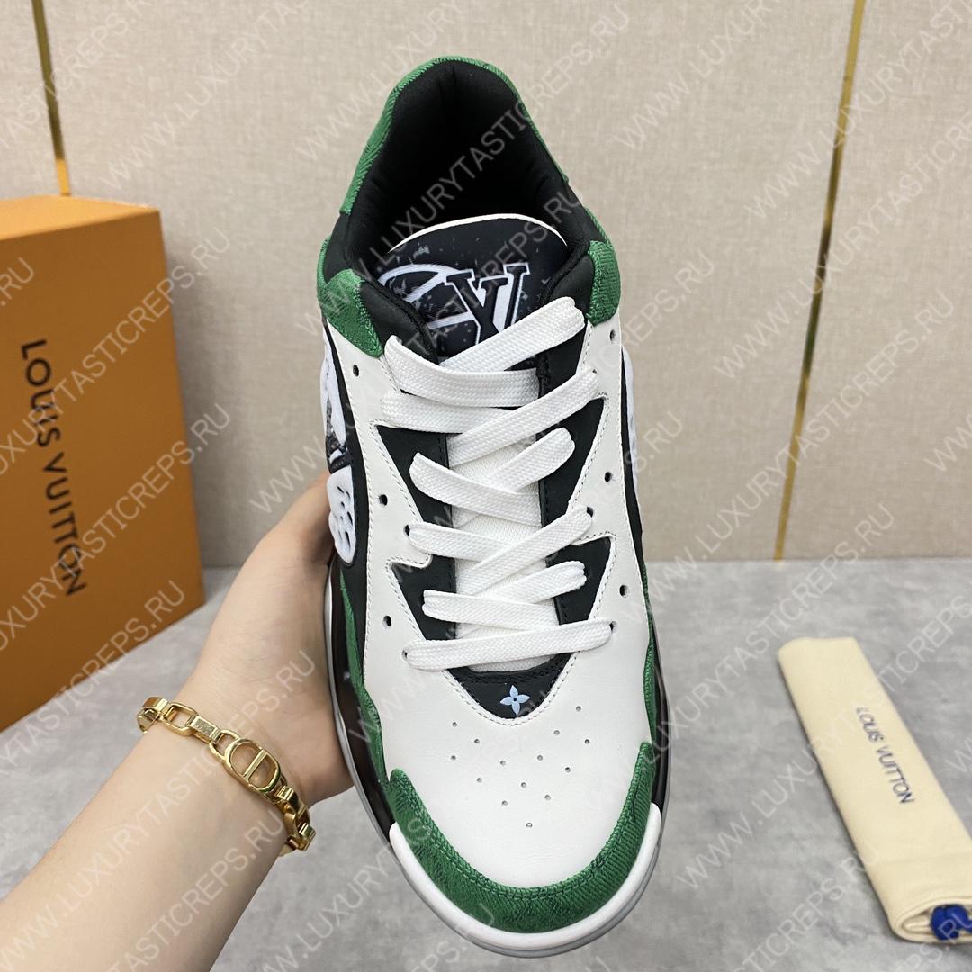 l**is V*t*n trainer sneaker green/white 454536