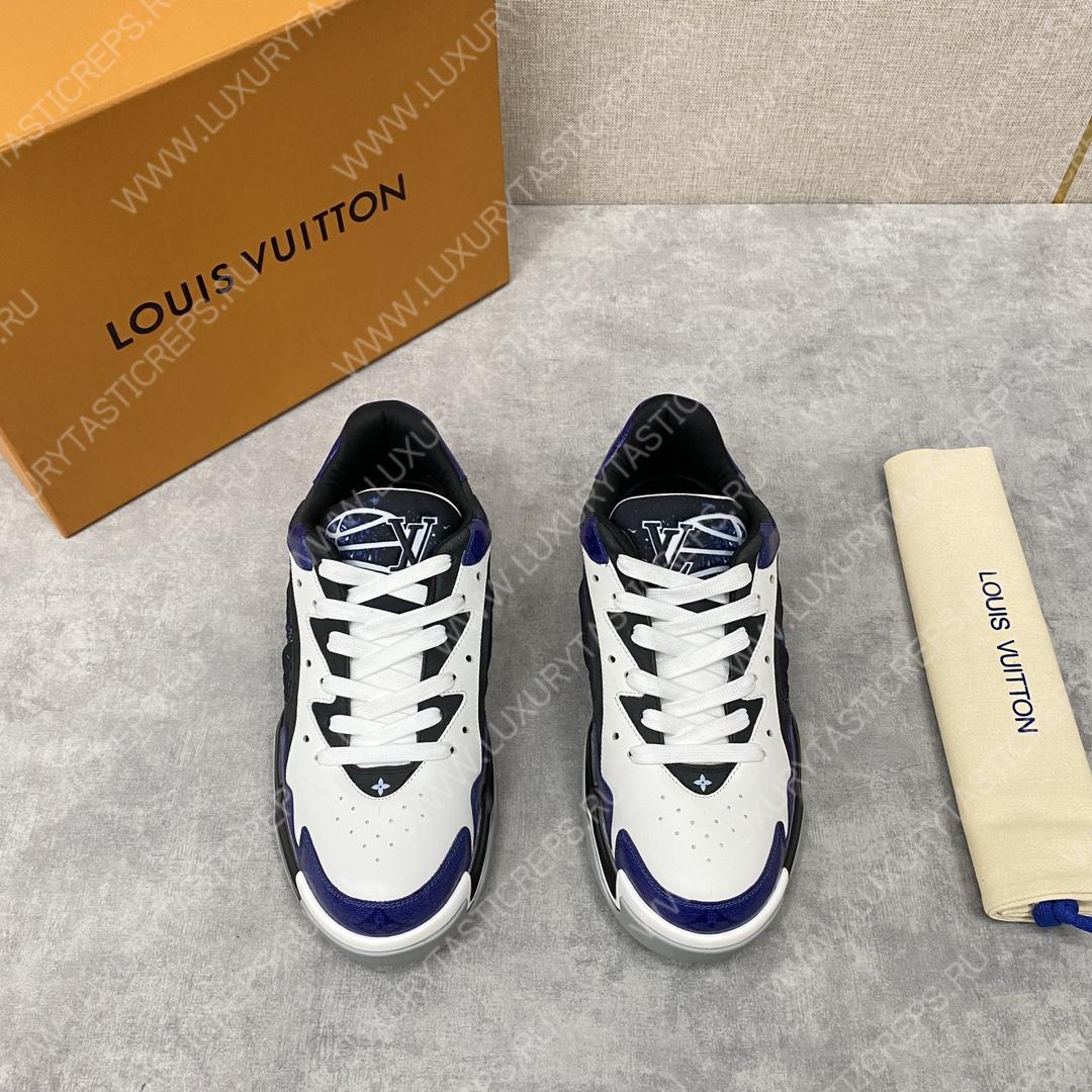 l**is V*t*n trainer sneaker blue/white 4523457