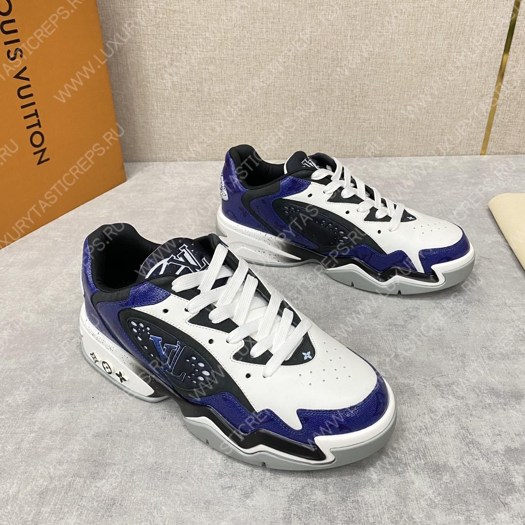 l**is V*t*n trainer sneaker blue/white 4523457