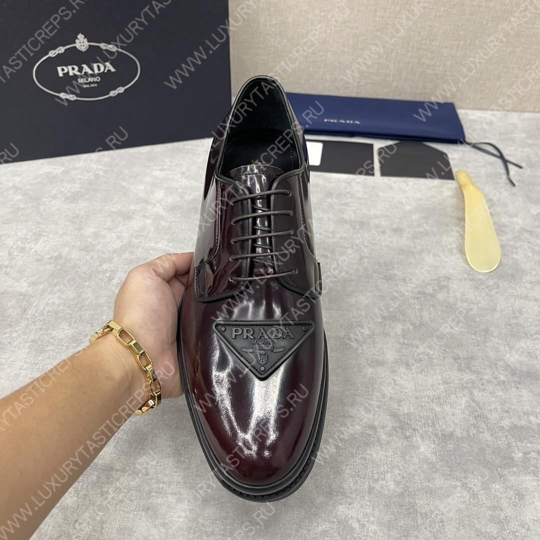 Pra*a lace-up shoes burgundy 2eb198