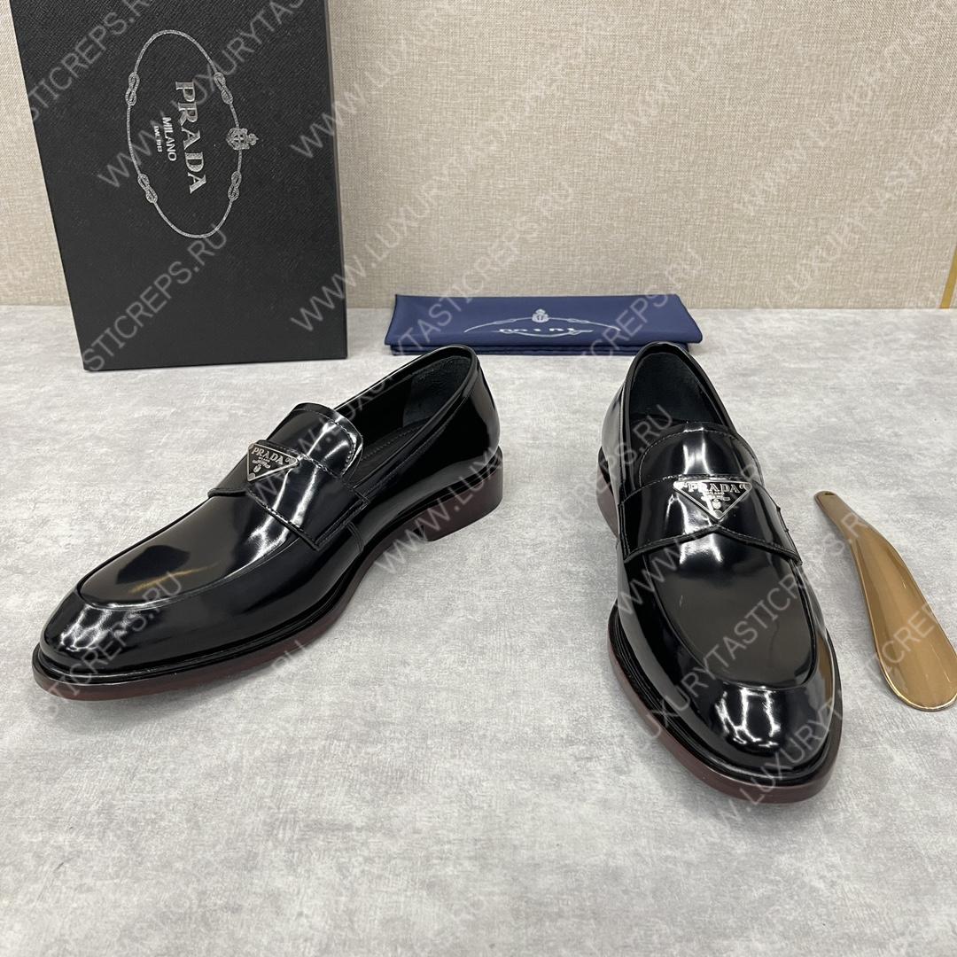 Pra*a loafers black 2db180