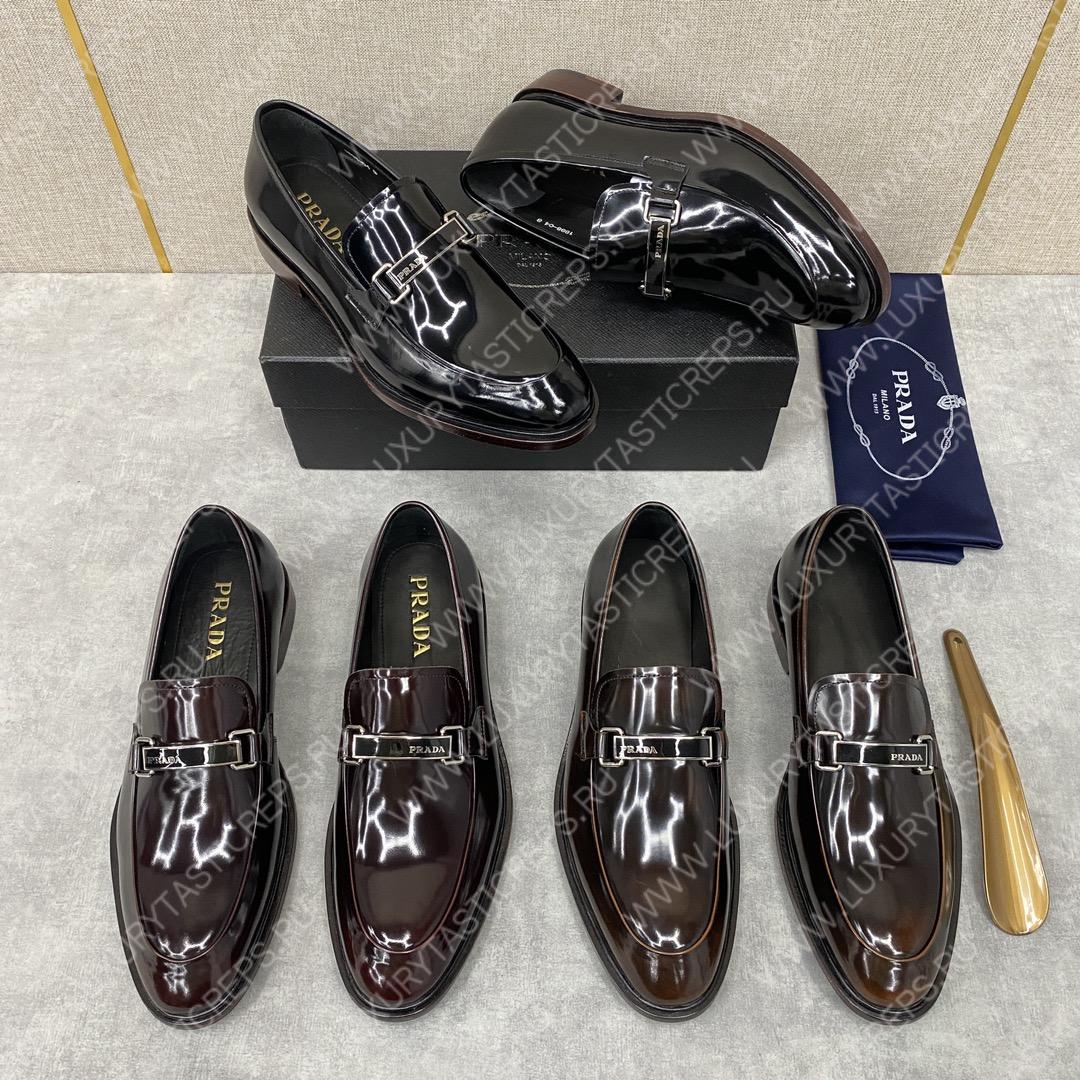 Pra*a loafers black 2db180