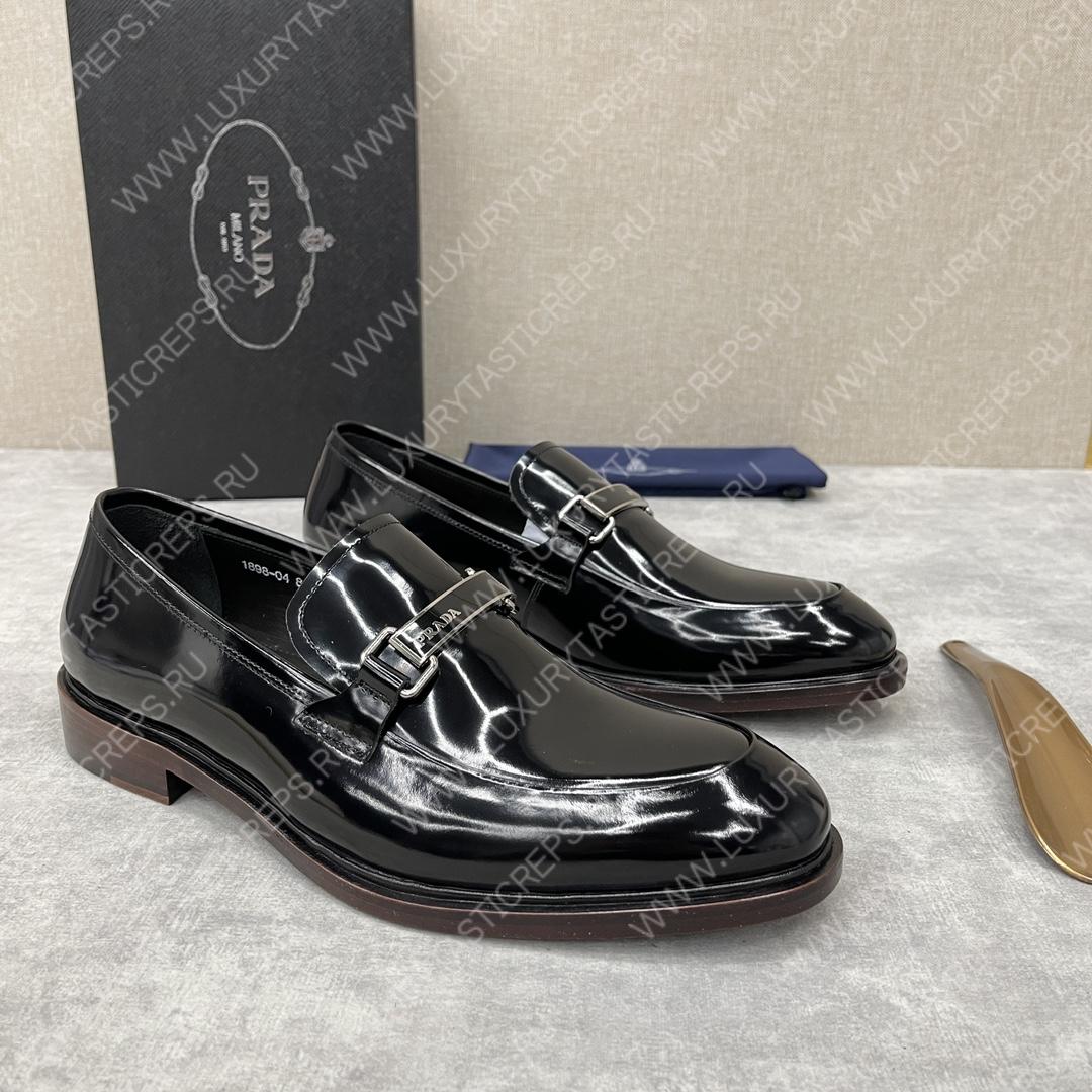Pra*a loafers black 2db180
