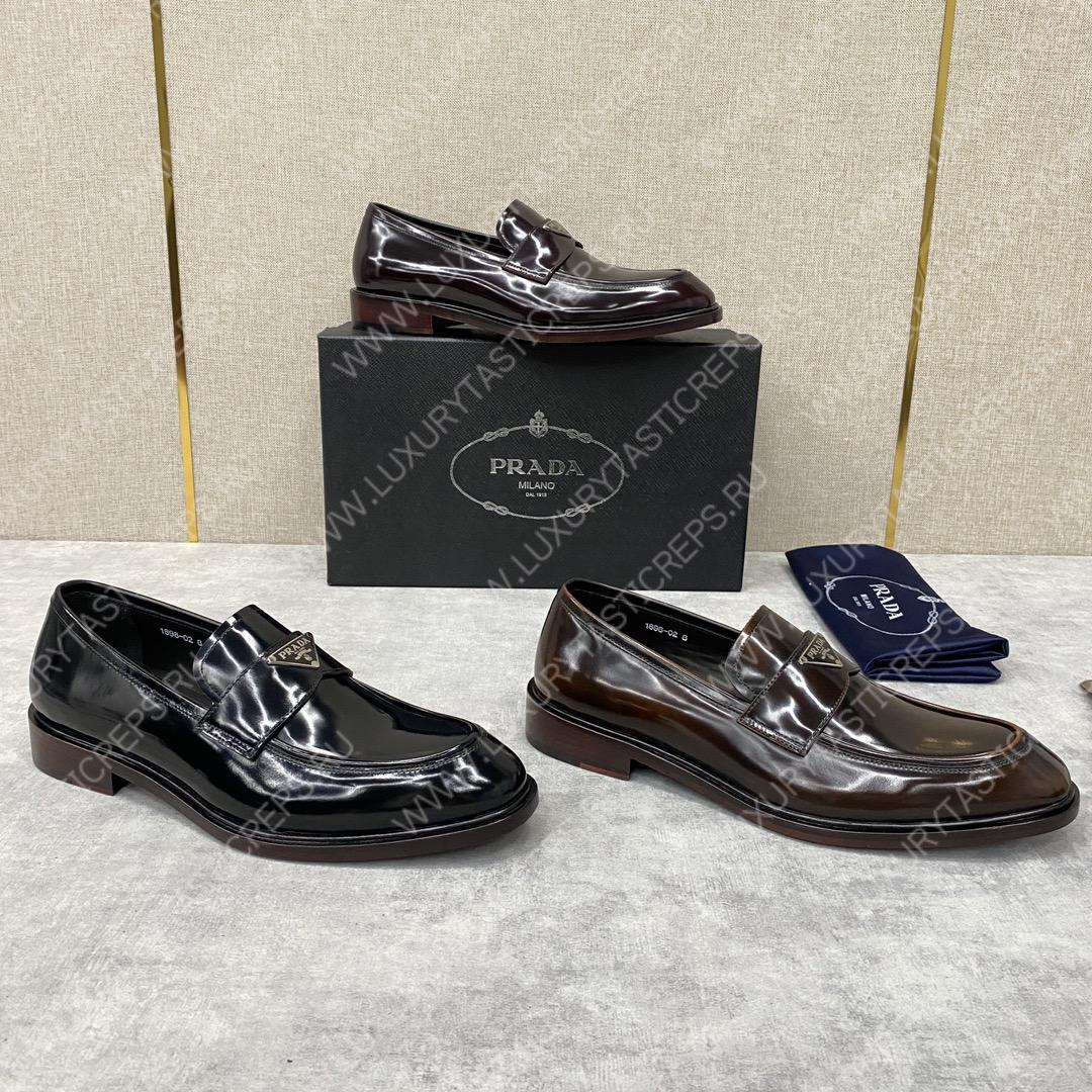 Pra*a loafers black 2db180