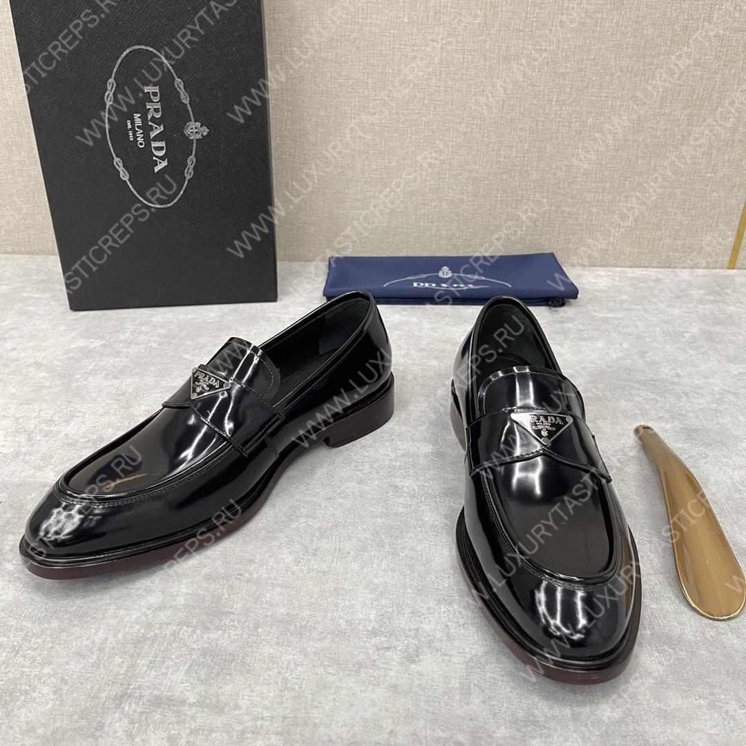 Pra*a loafers black 2db180