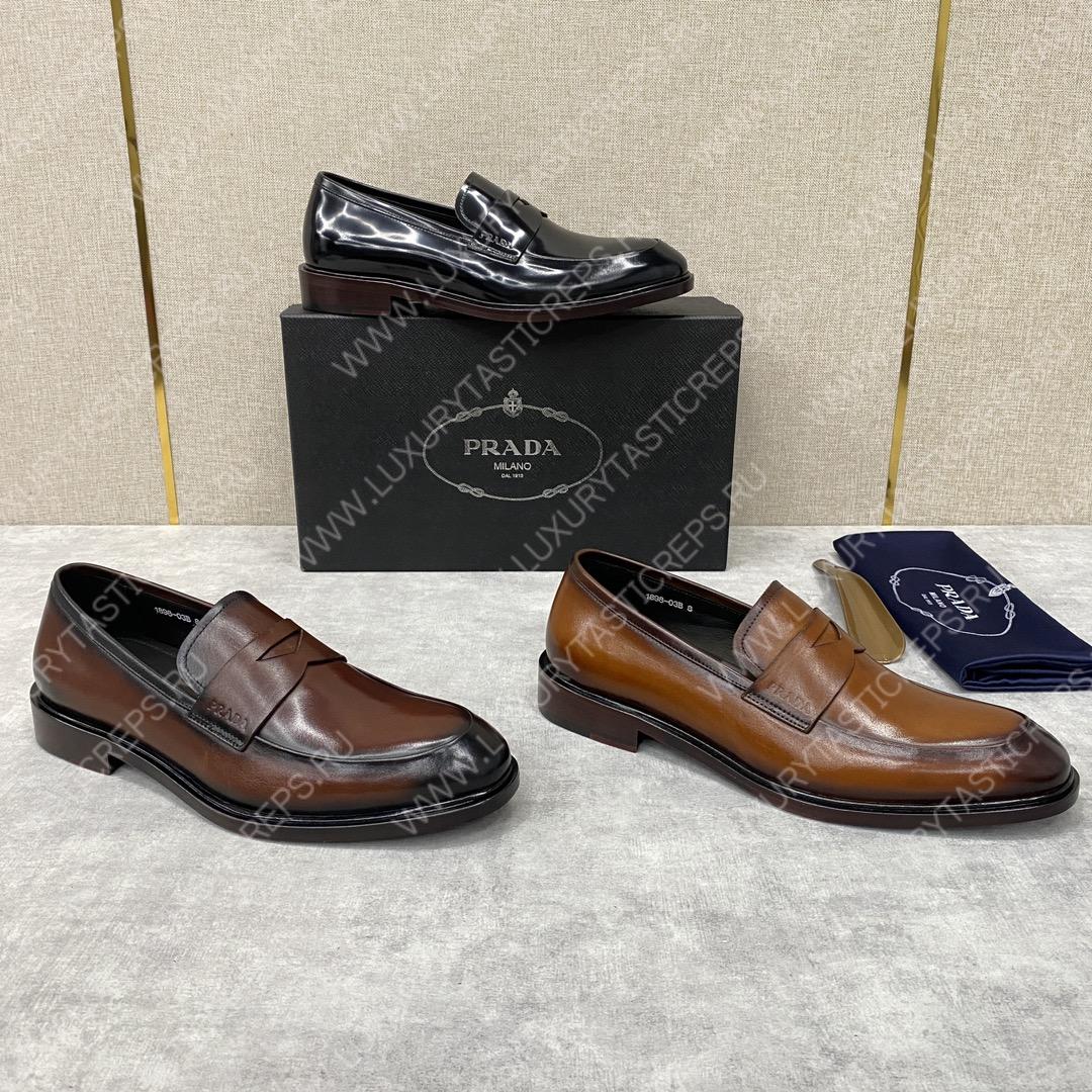 Pra*a loafers black 2db180