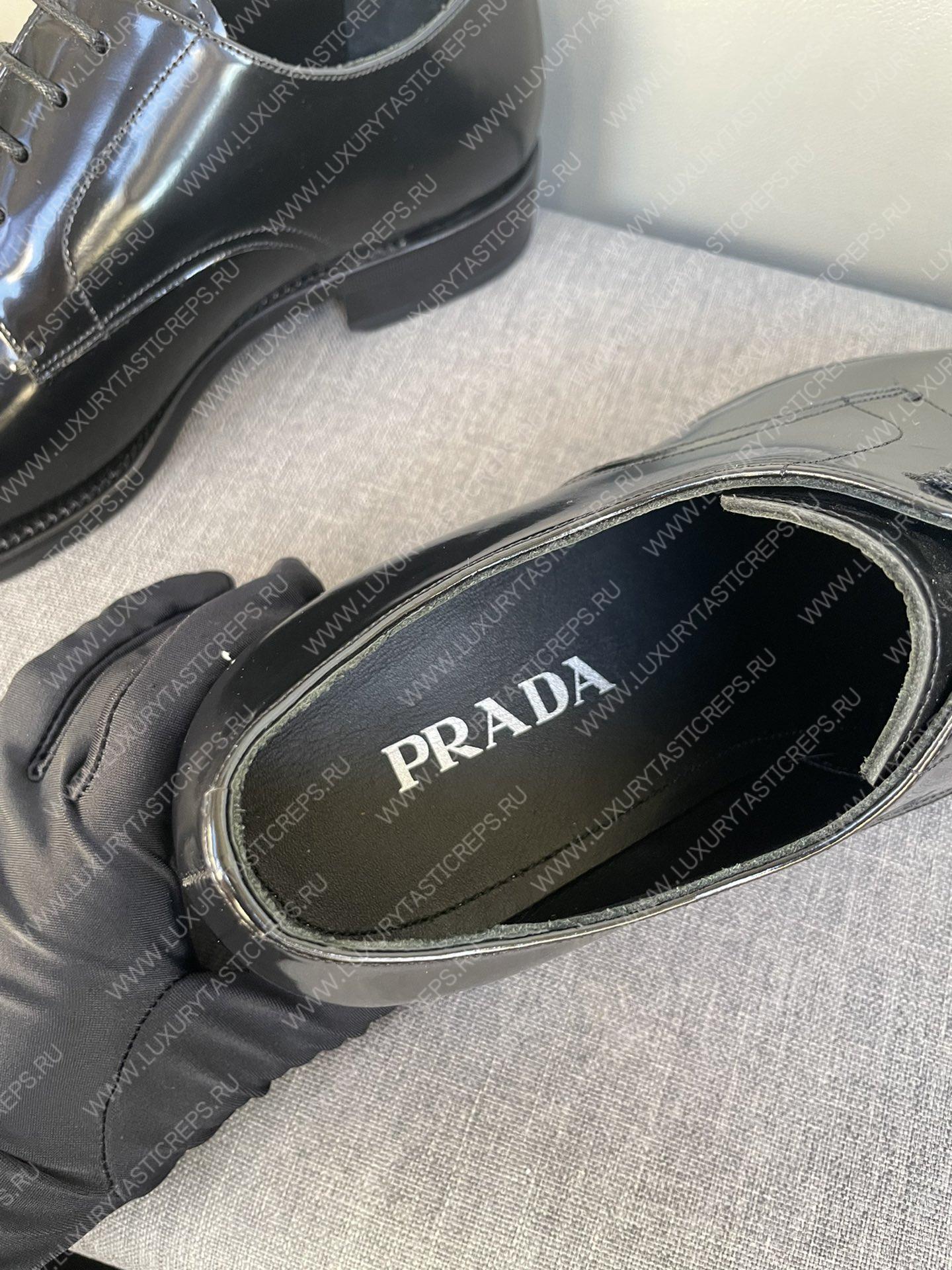 Pra*a oxford shoes black 2eb177