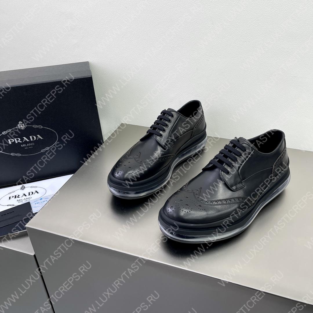 Pra*a derby brogue black 2eg299