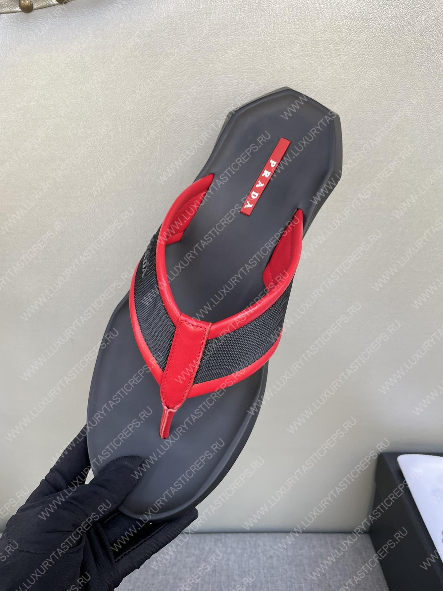 Pra*a rubber slipper red 1bx219