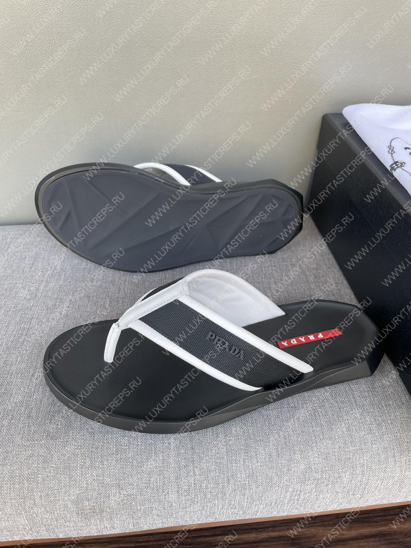 Pra*a rubber slipper white 1bx219