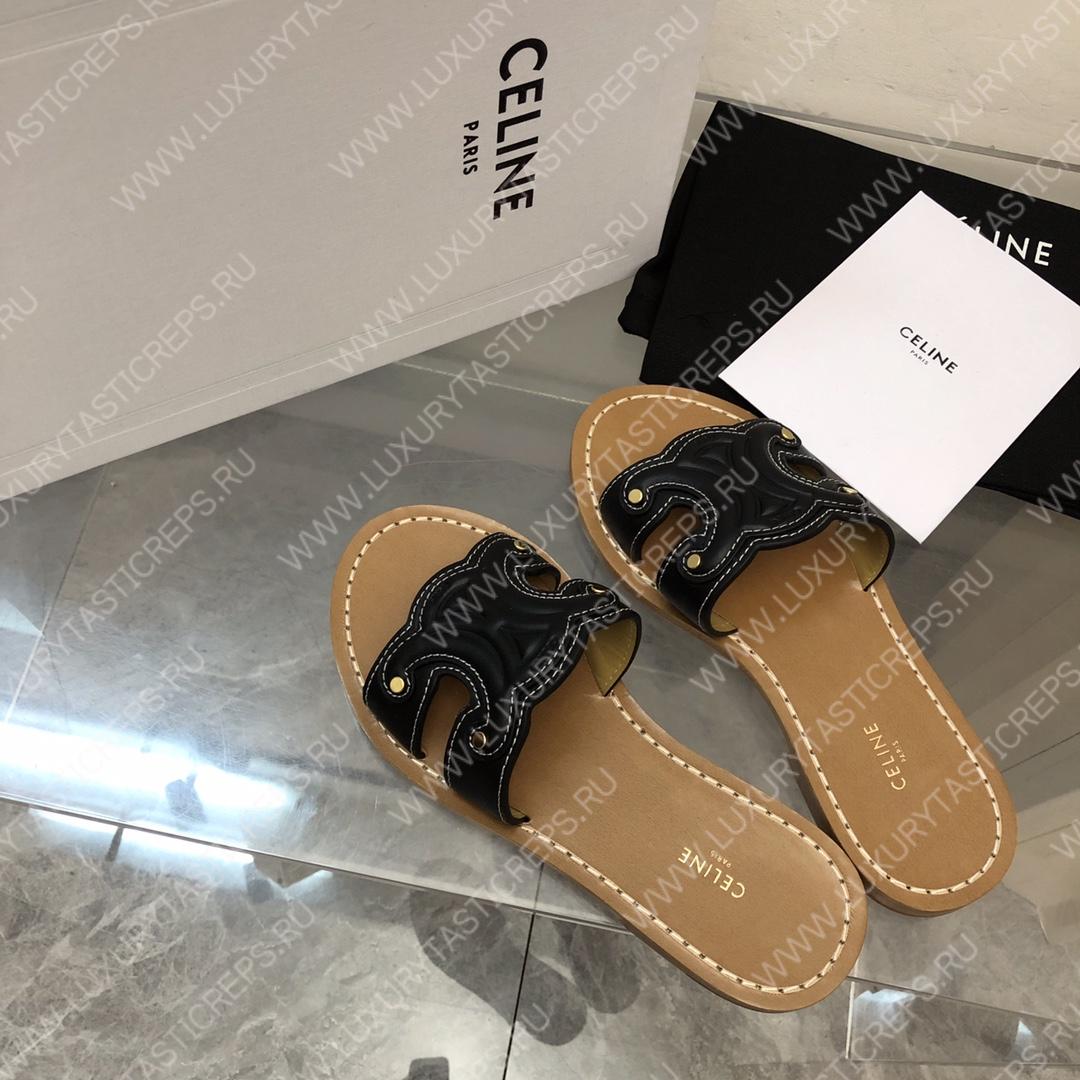 Ce**e triomphe mule black 352413093c