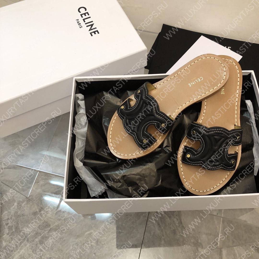 Ce**e triomphe mule black 352413093c