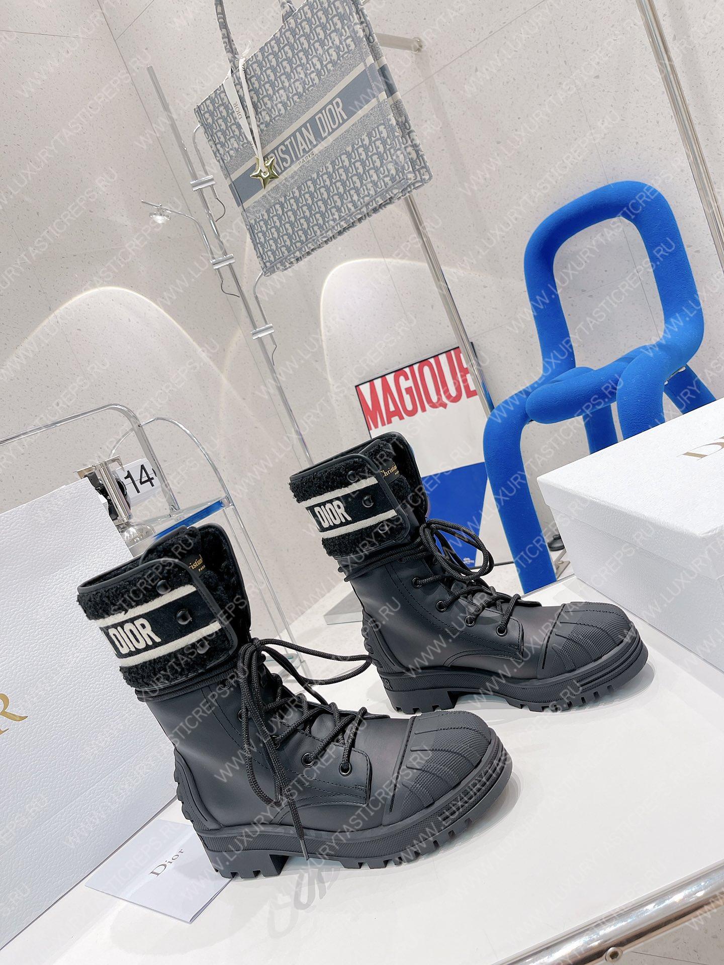D*or d-major ankle boot black kci704ves