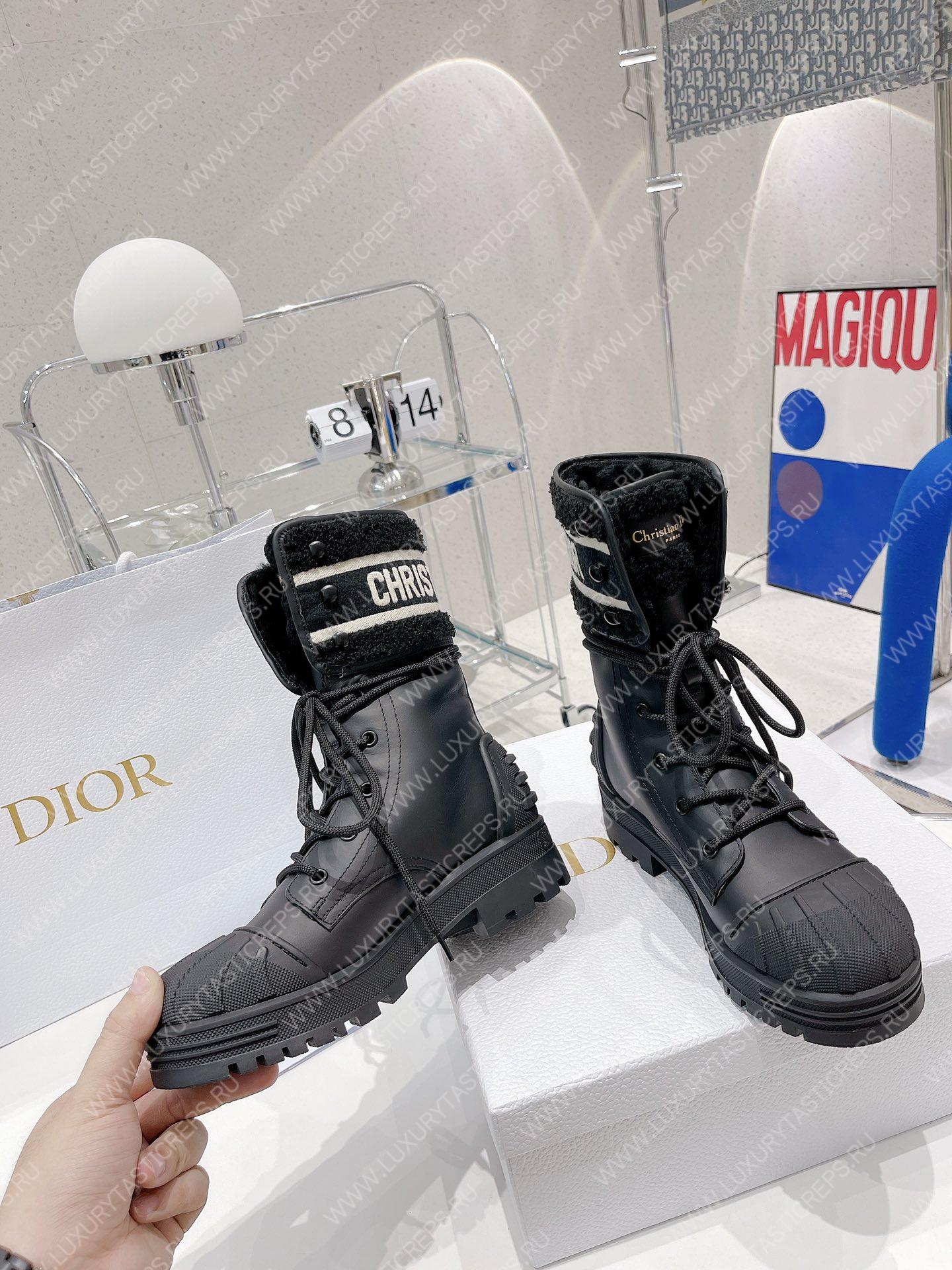 D*or d-major ankle boot black kci704ves