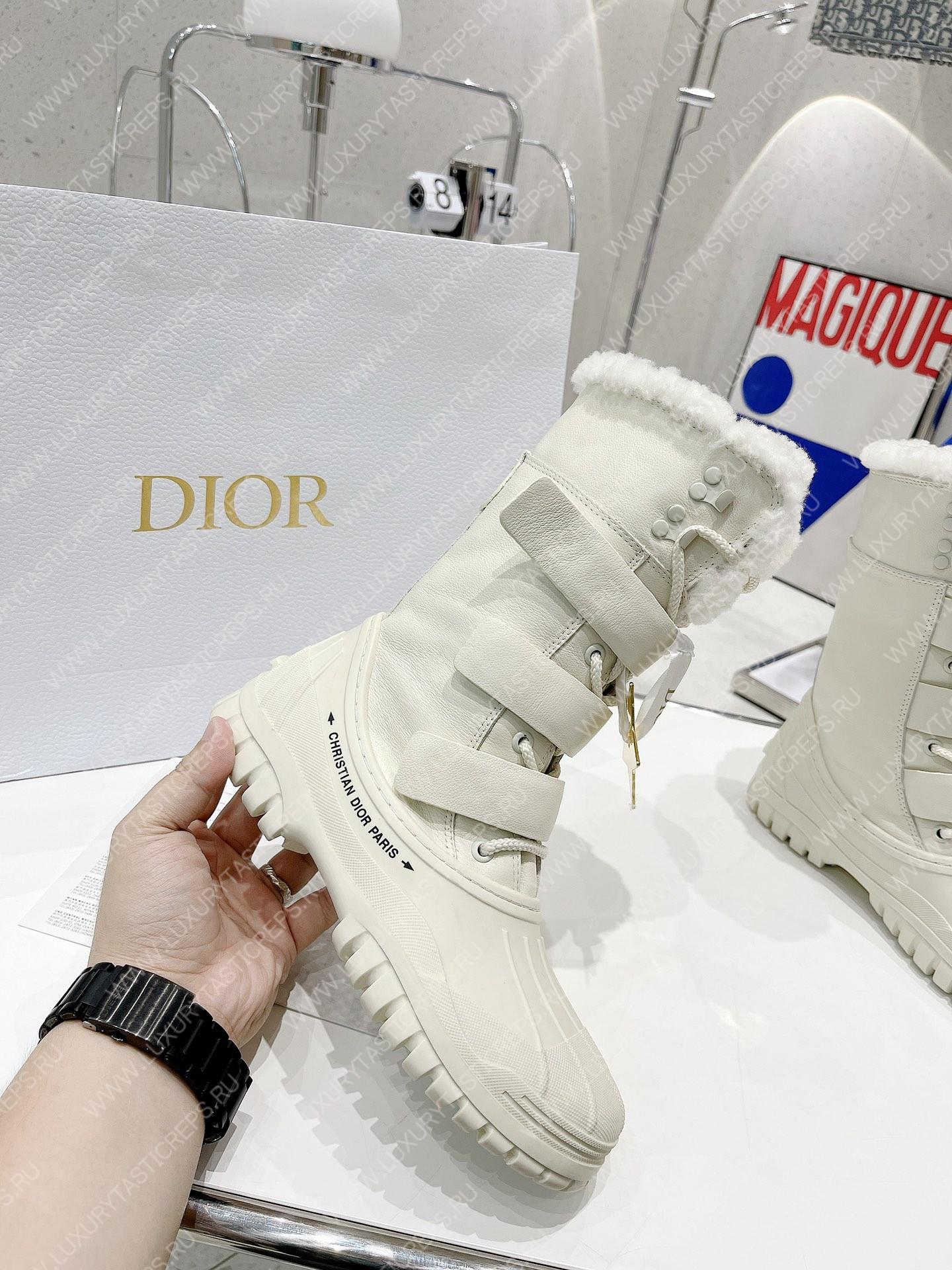 D*or d-leader ankle boot white kci733cqc