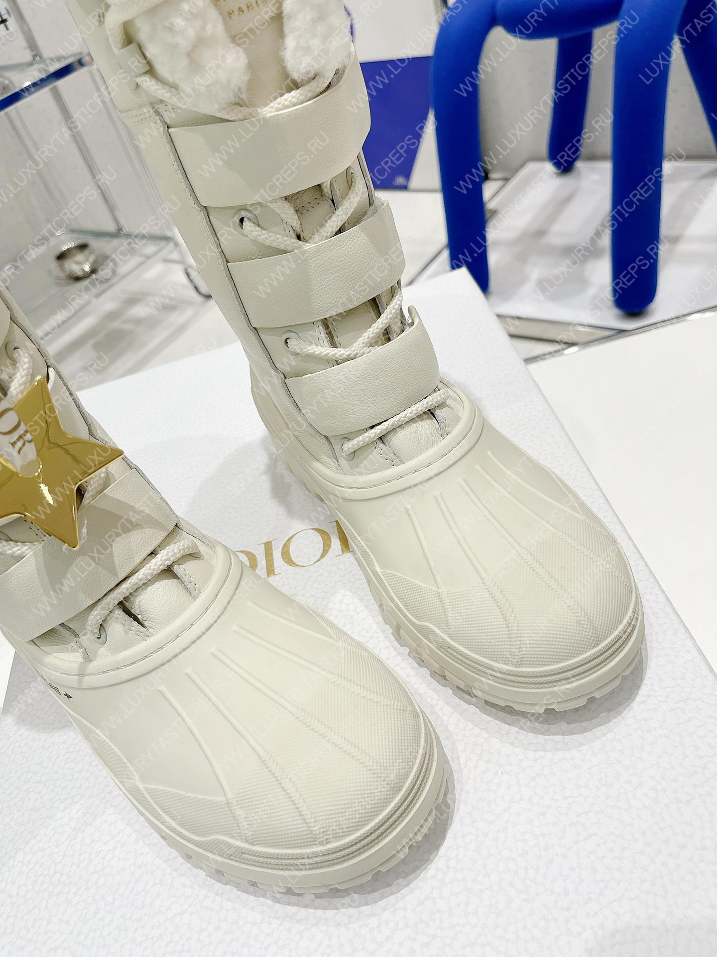 D*or d-leader ankle boot white kci733cqc