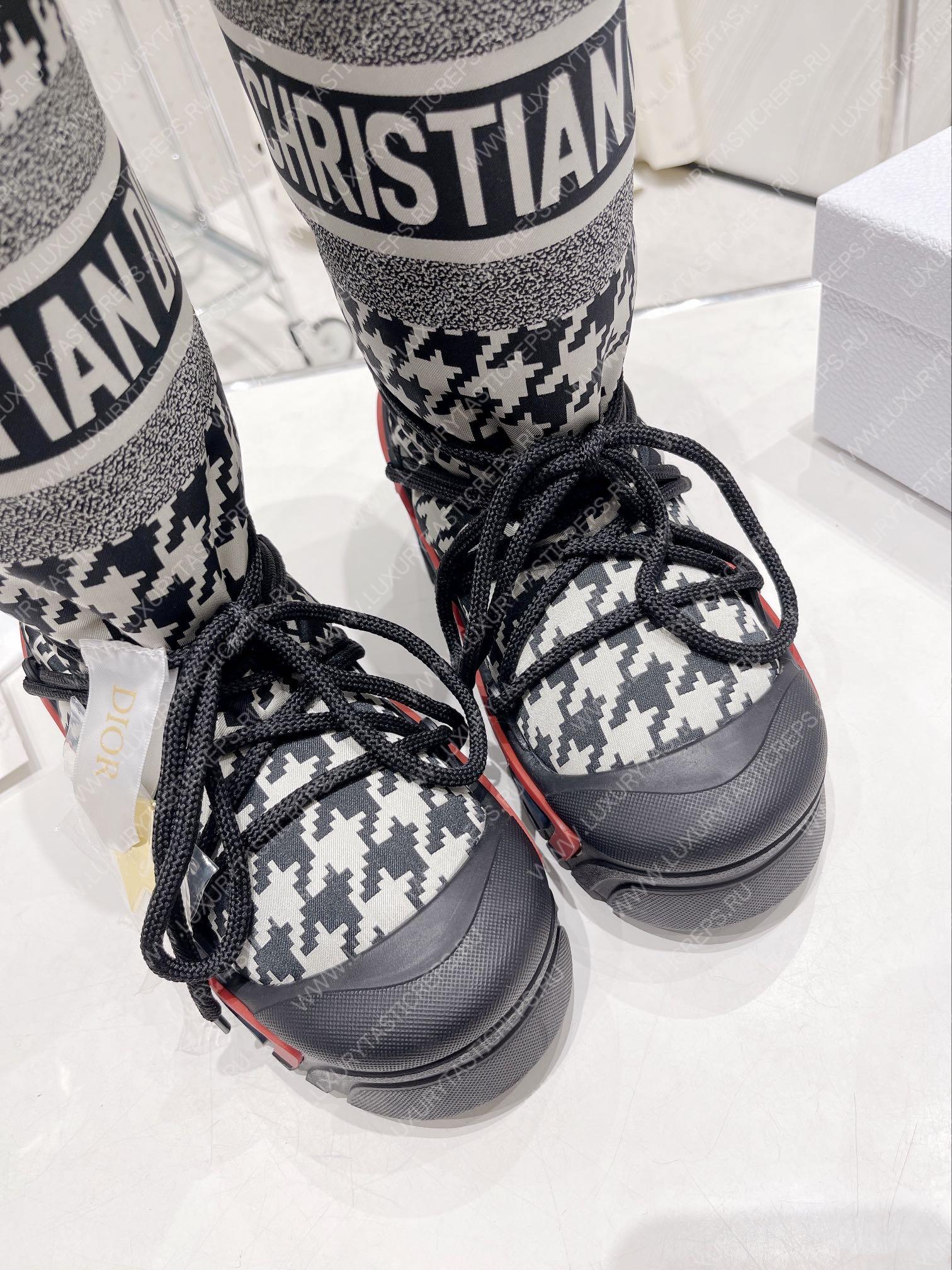 D*or alps snow boot kci685osy black/white