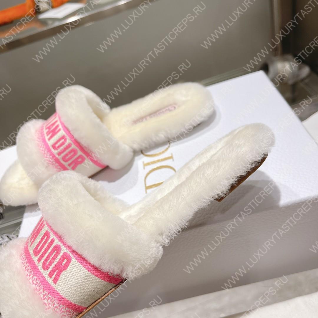 ch**an D*or dway slide white and bright pink kcq551esk
