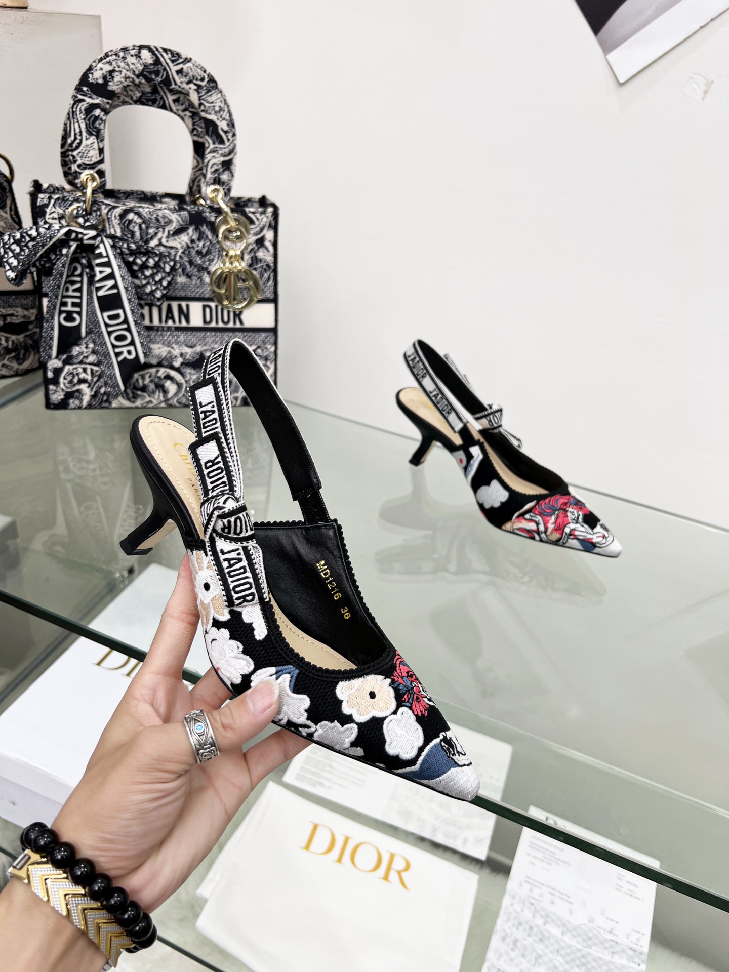 D*or j’aD*or slingback pump multicolor kcp761gry