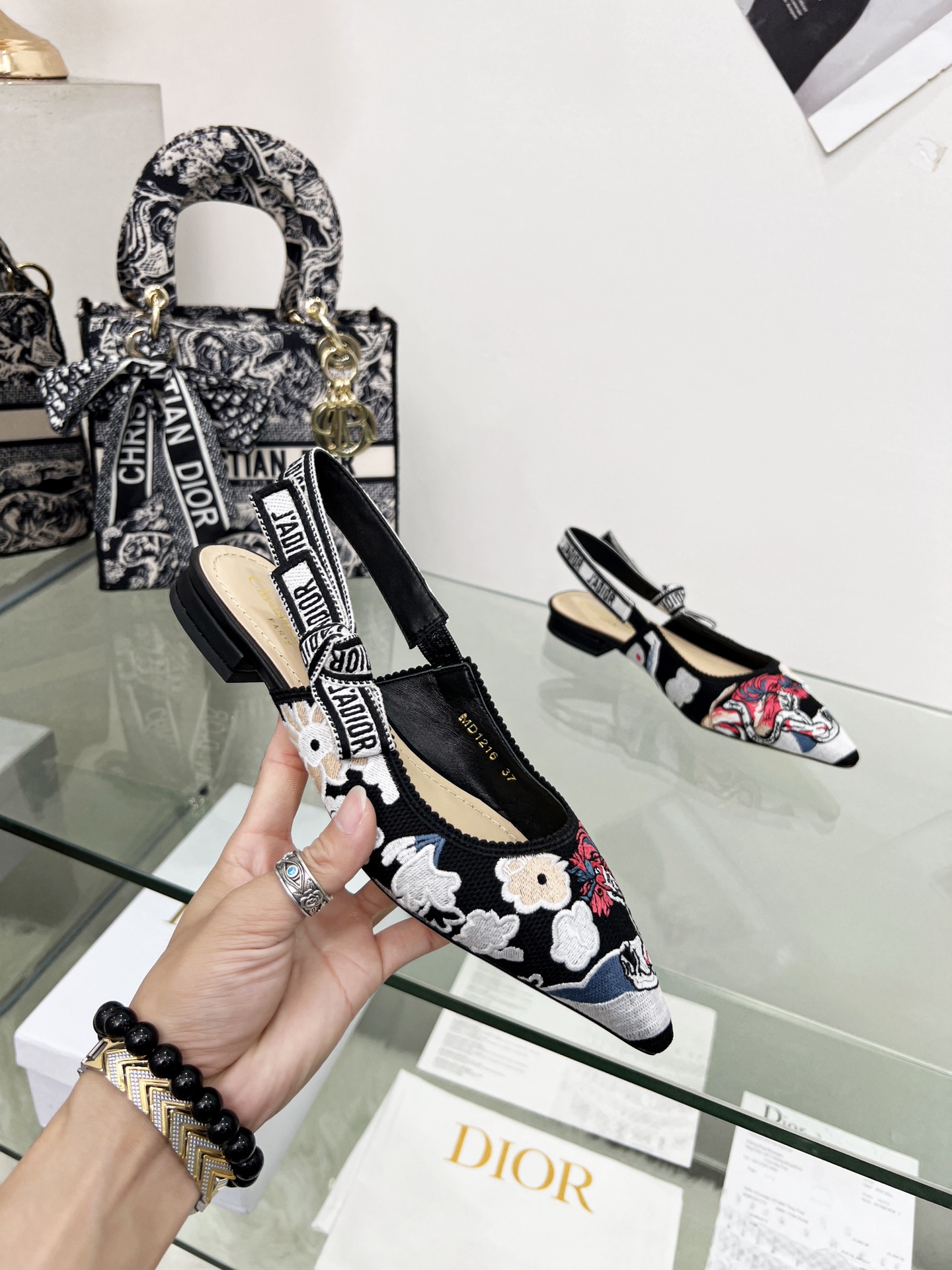 D*or j’aD*or slingback pump multicolor kcp761gry