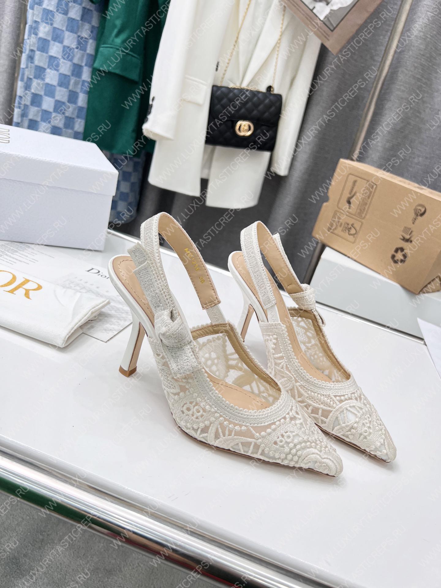 D*or j’aD*or slingback pump white kdp945mcm
