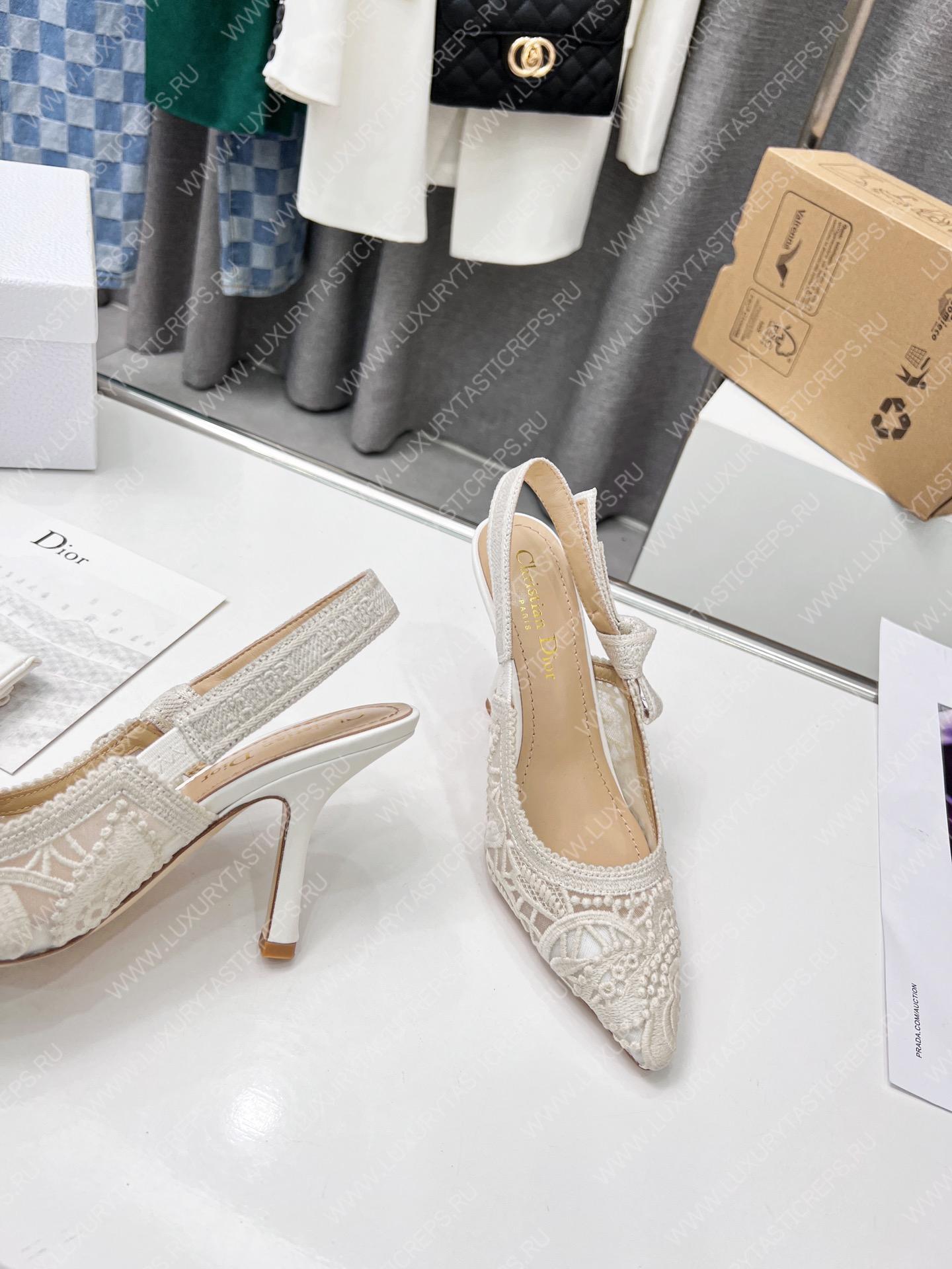 D*or j’aD*or slingback pump white kdp945mcm